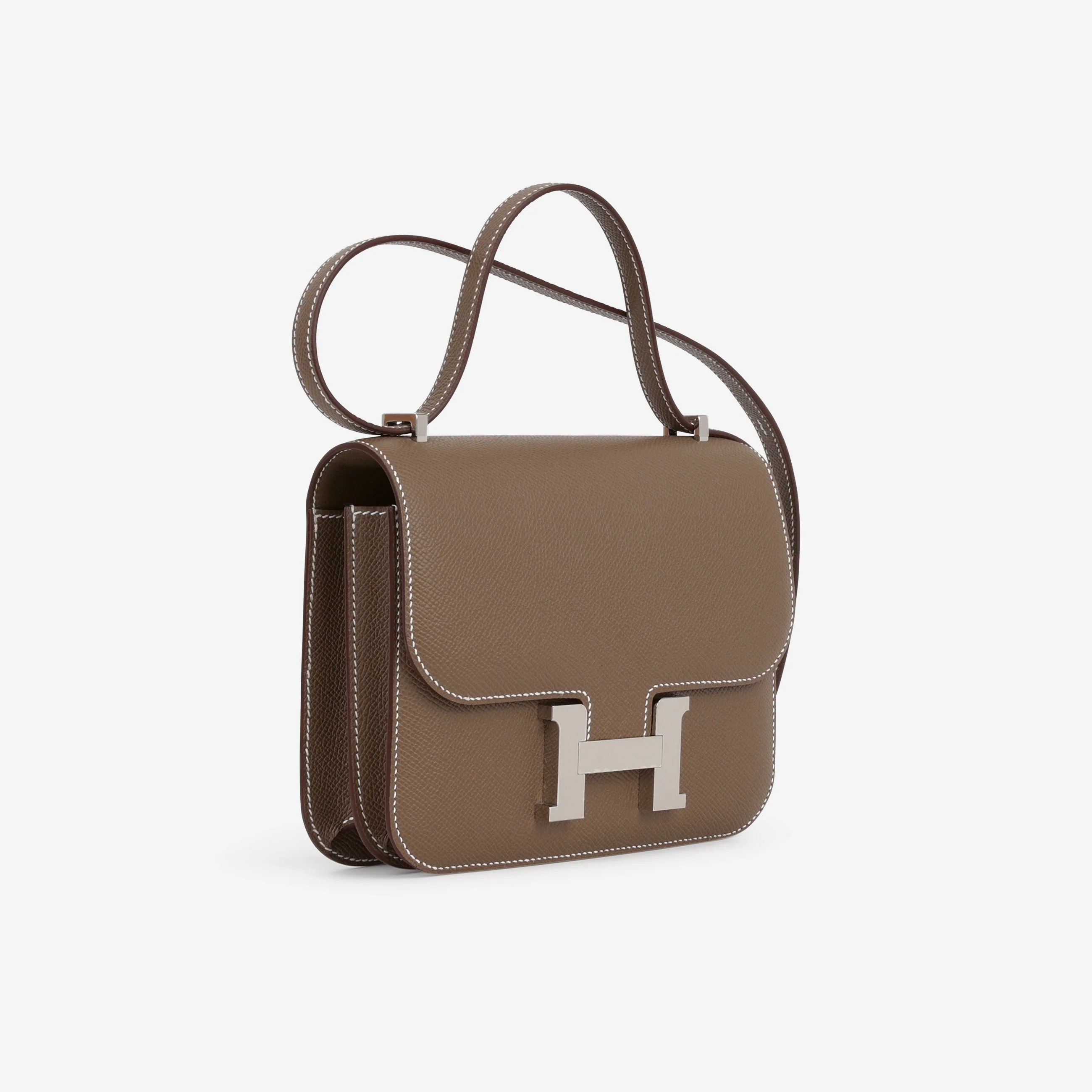 Hermès Constance 18  - Etoupe Epsom | Palladium Hardware - Image 2