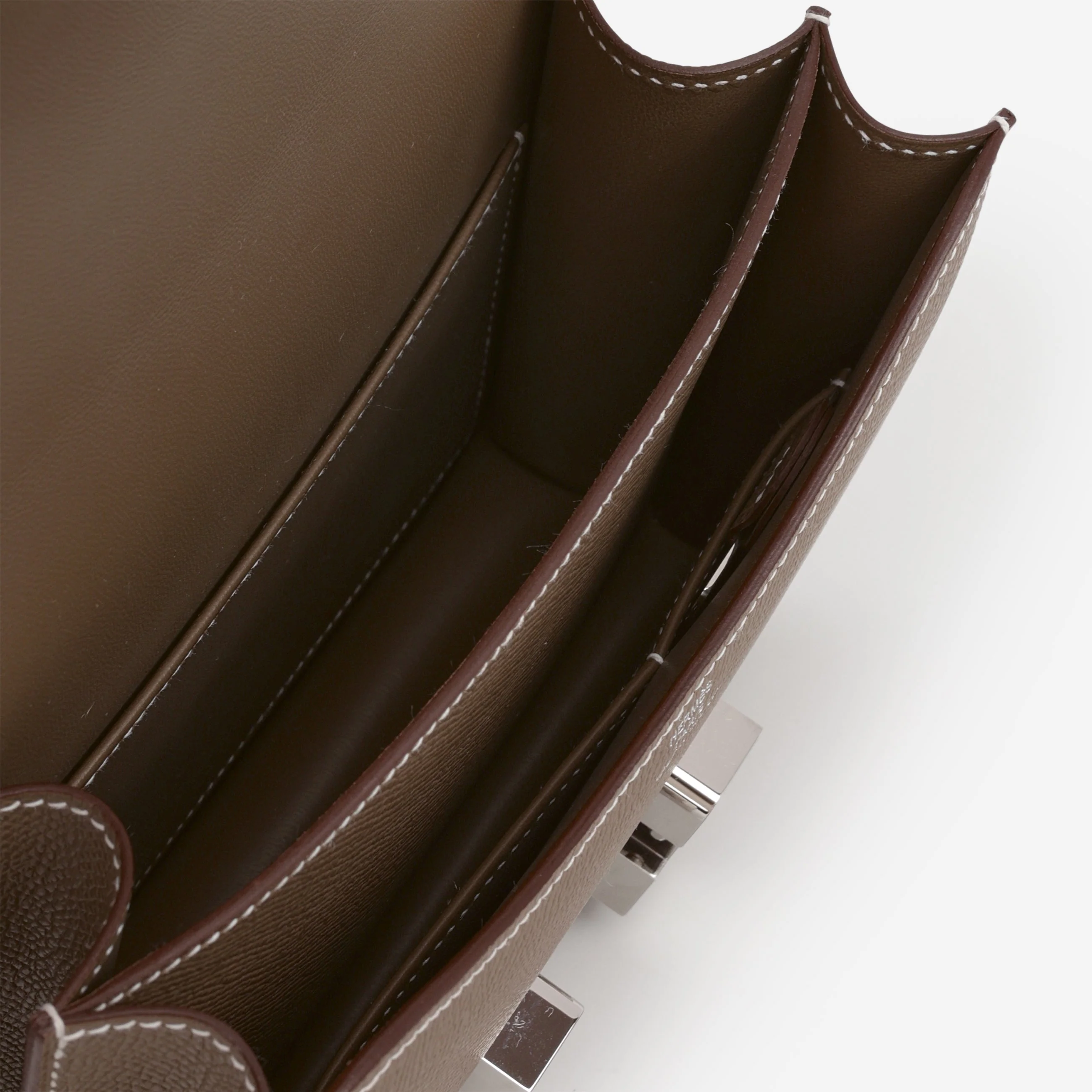 Hermès Constance 18  - Etoupe Epsom | Palladium Hardware - Image 5