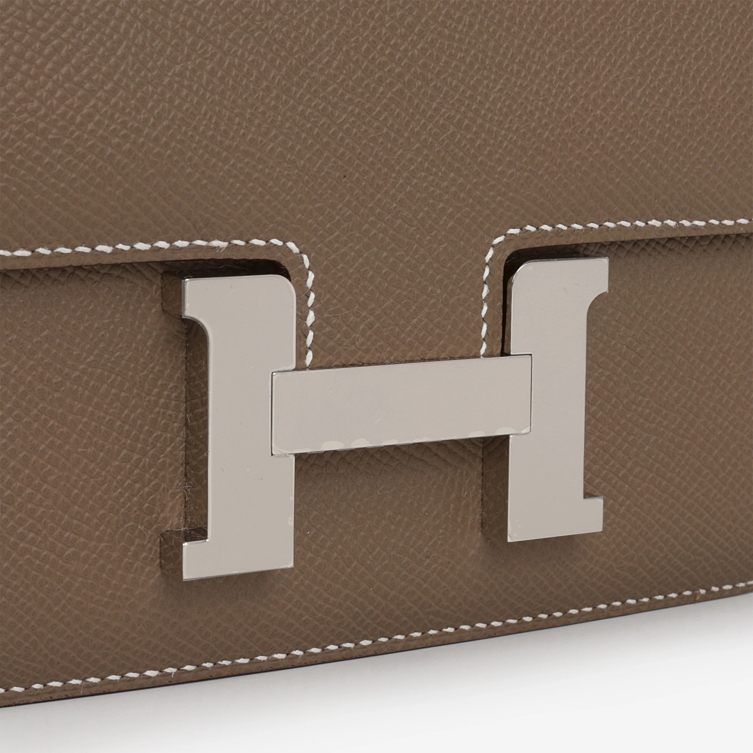 Hermès Constance 18  - Etoupe Epsom | Palladium Hardware - Image 6