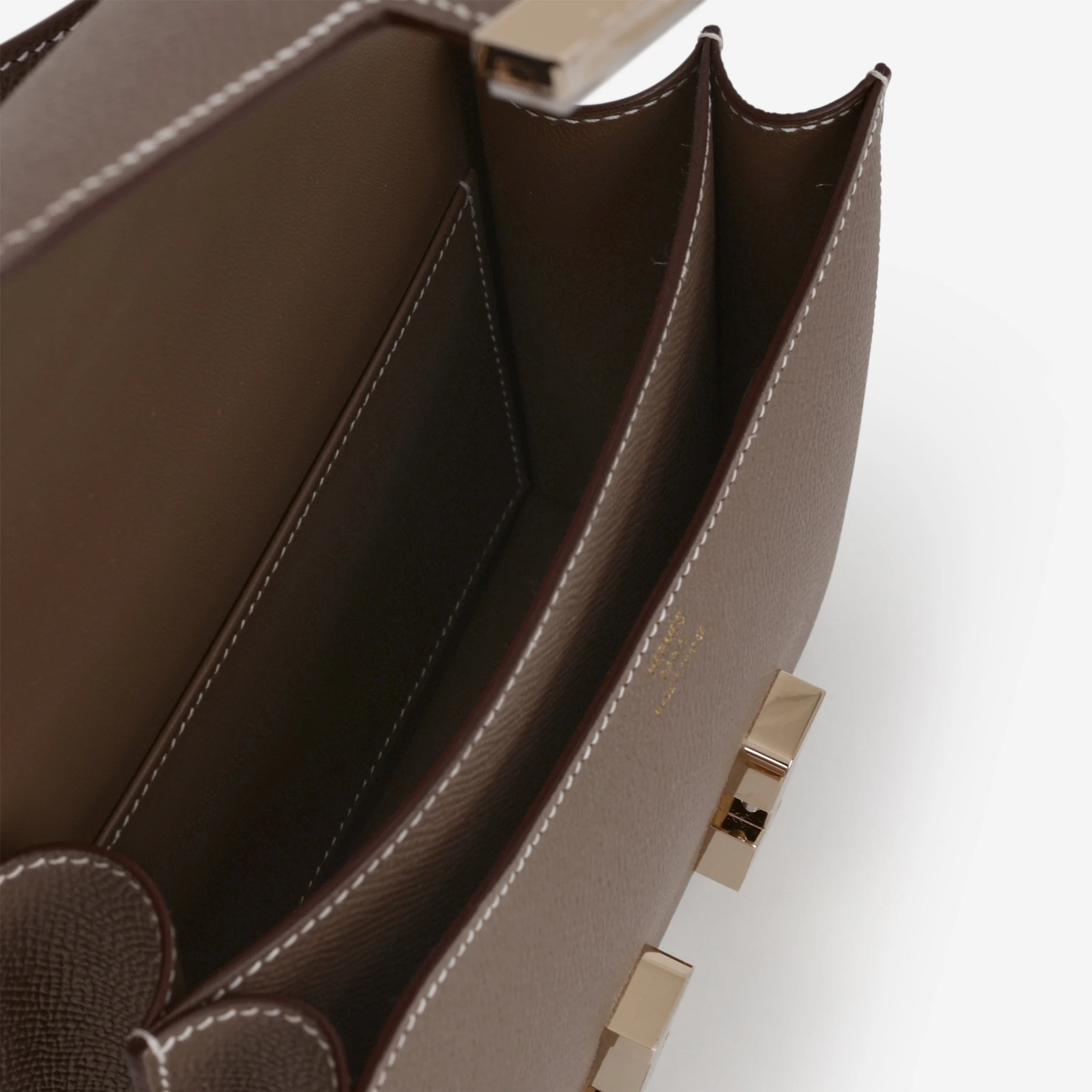 Hermès Constance 18 - Etoupe Epsom | Permabrass Hardware - Image 5