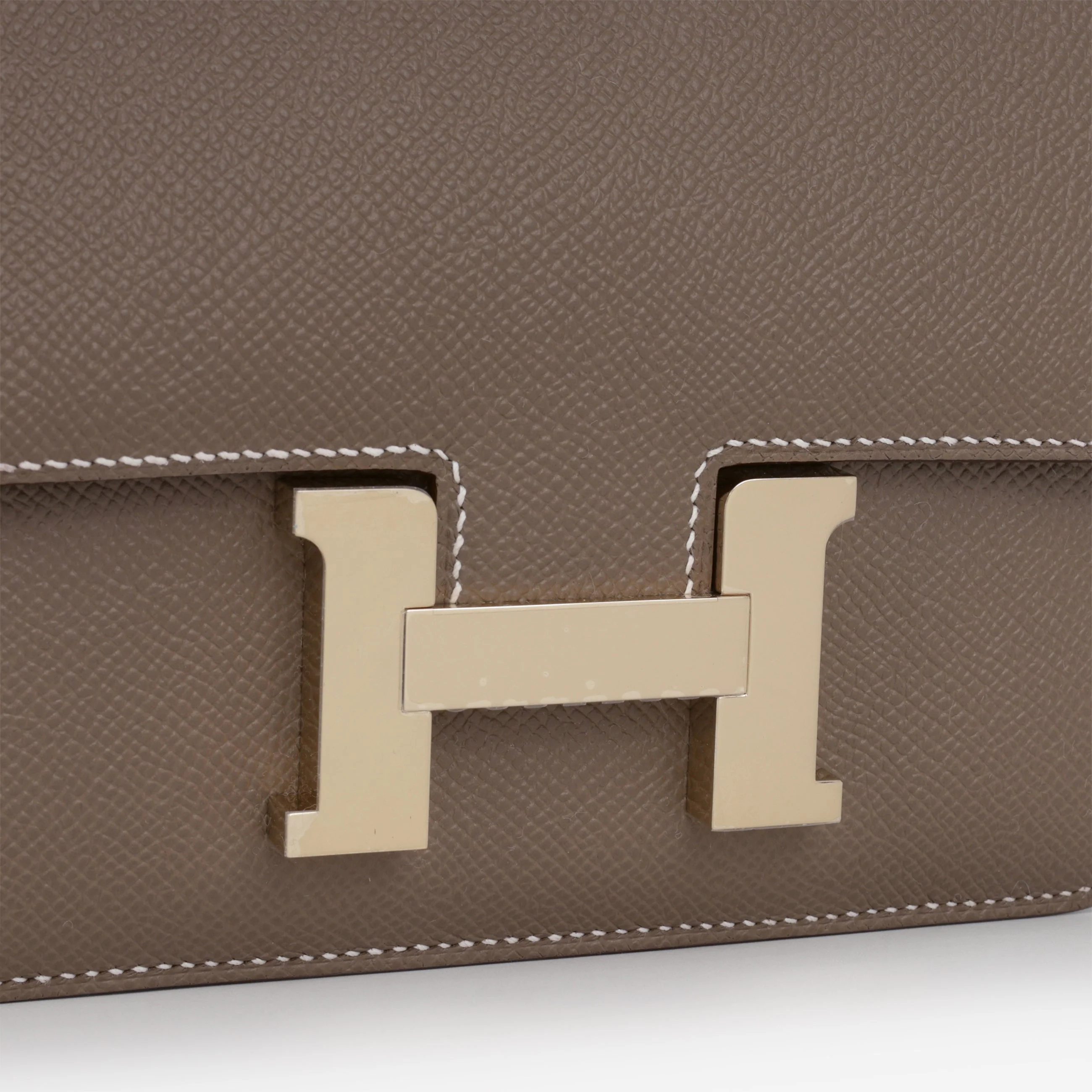 Hermès Constance 18 - Etoupe Epsom | Permabrass Hardware - Image 7