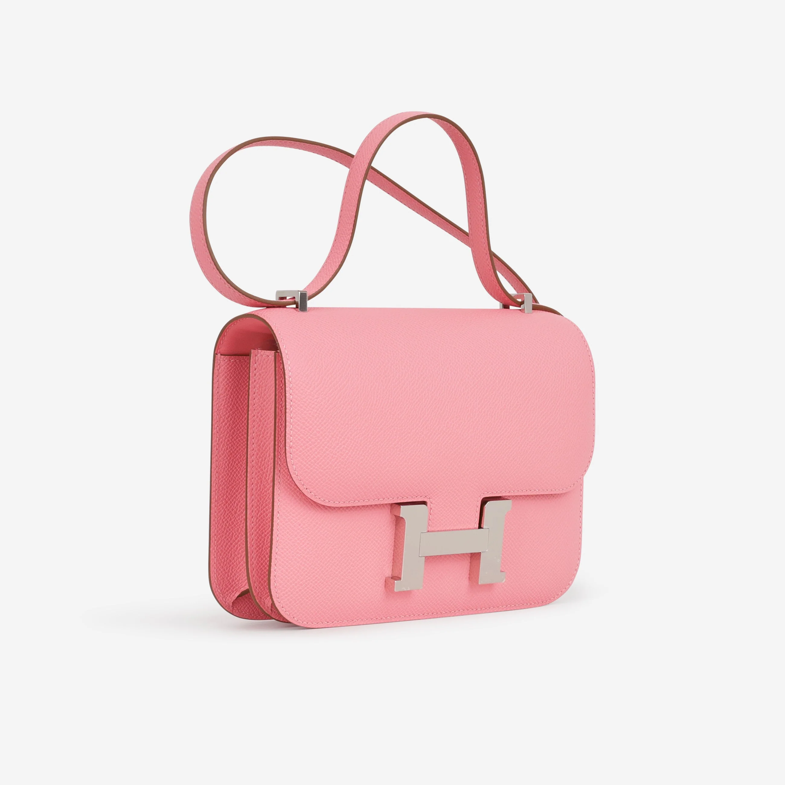 Hermès Constance 18 - Rose Confetti Epsom | Palladium Hardware - Image 2