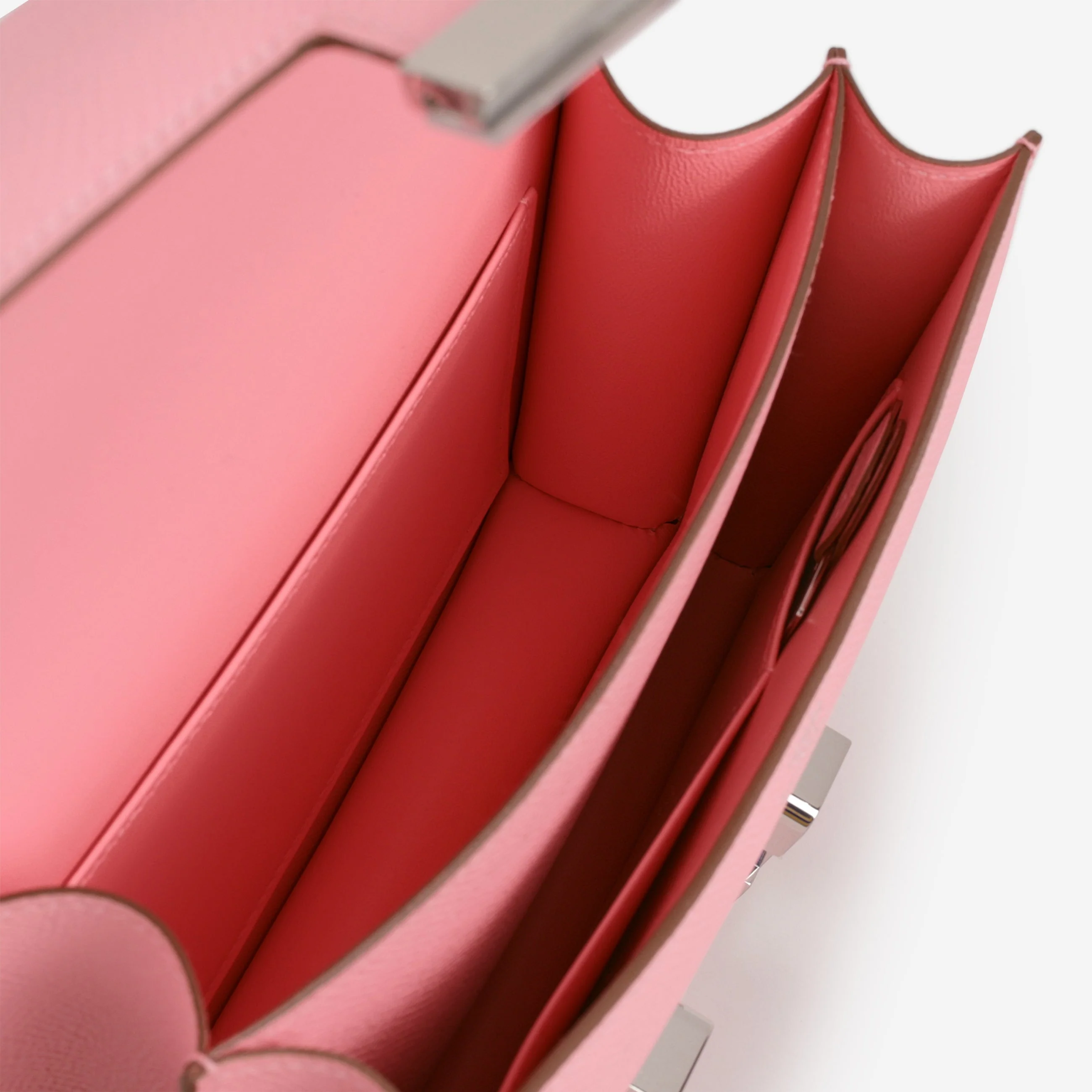 Hermès Constance 18 - Rose Confetti Epsom | Palladium Hardware - Image 5