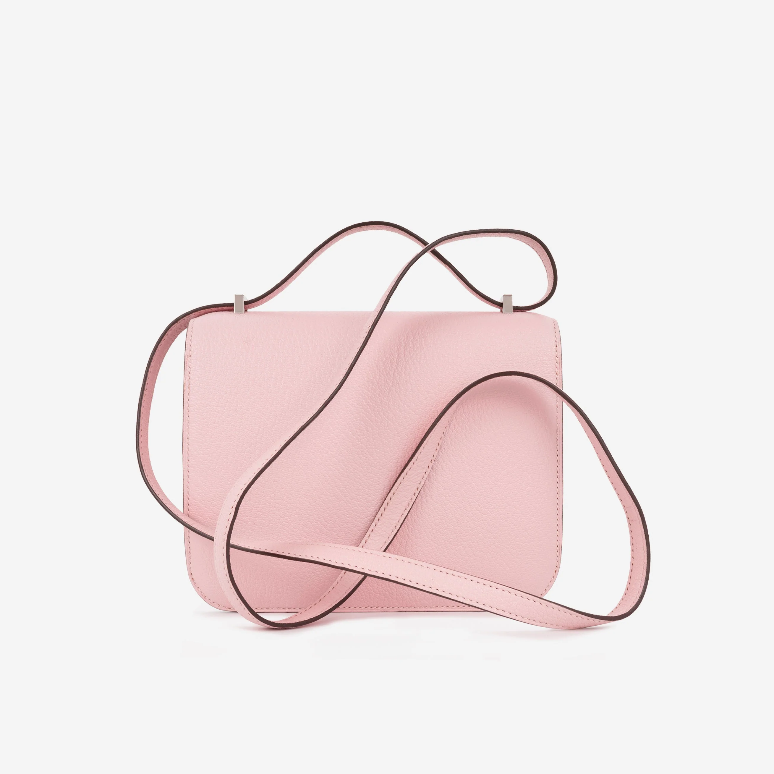 Hermès Constance 18 - Rose Sakura Chevre Mysore | Palladium Hardware - Image 3