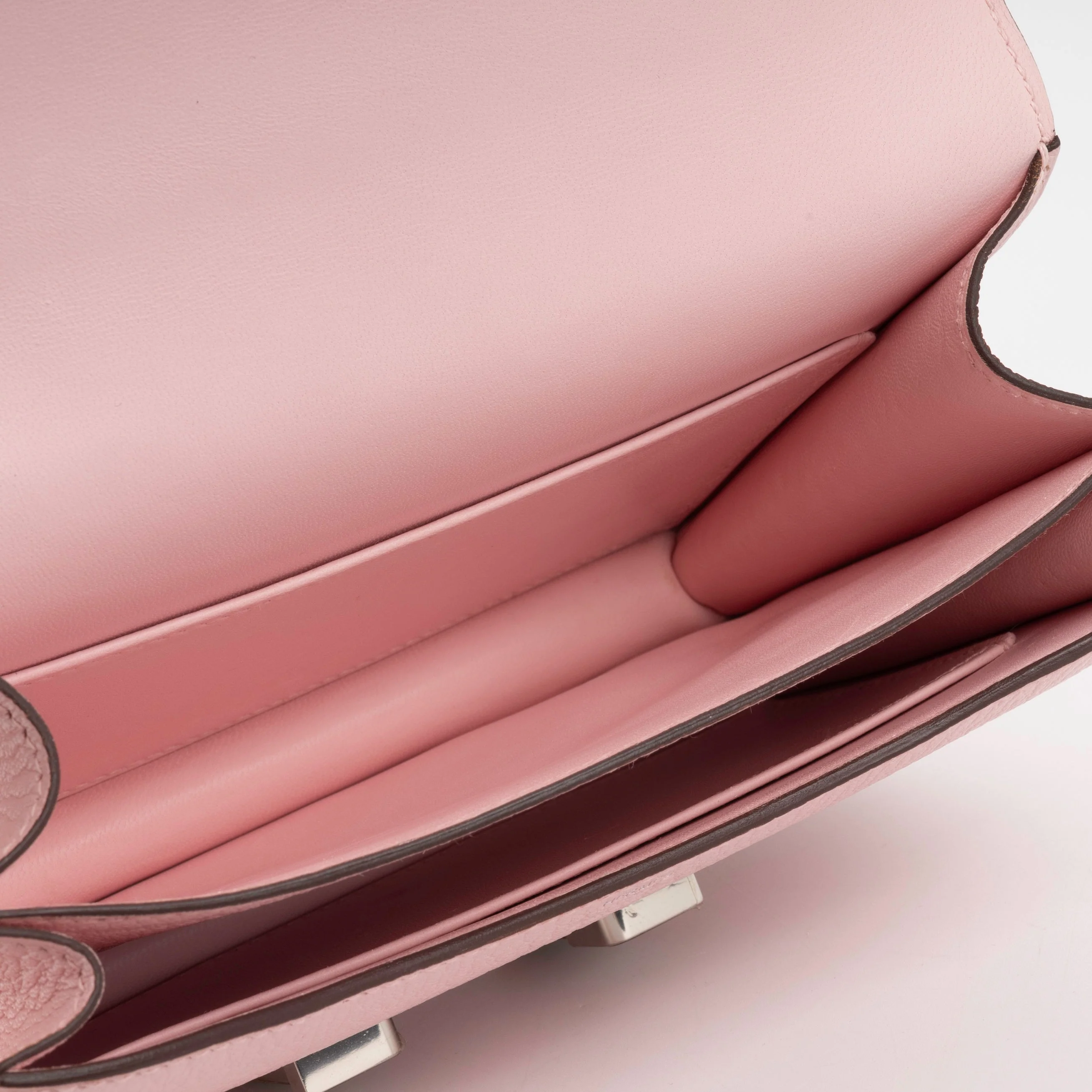 Hermès Constance 18 - Rose Sakura Chevre Mysore | Palladium Hardware - Image 5