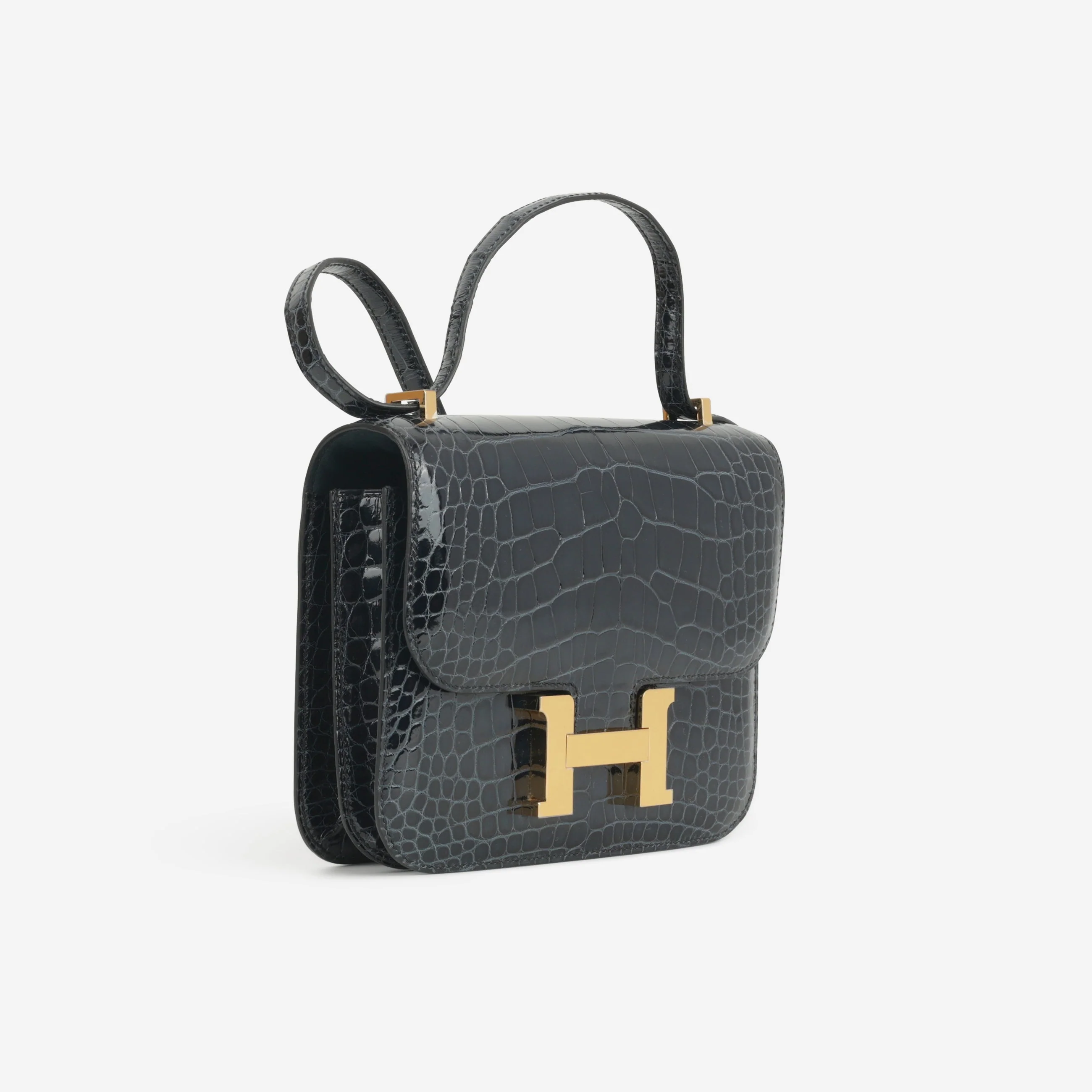 Hermès Constance 18 - Vert Rousseau Alligator Lisse | Gold Hardware - Image 2