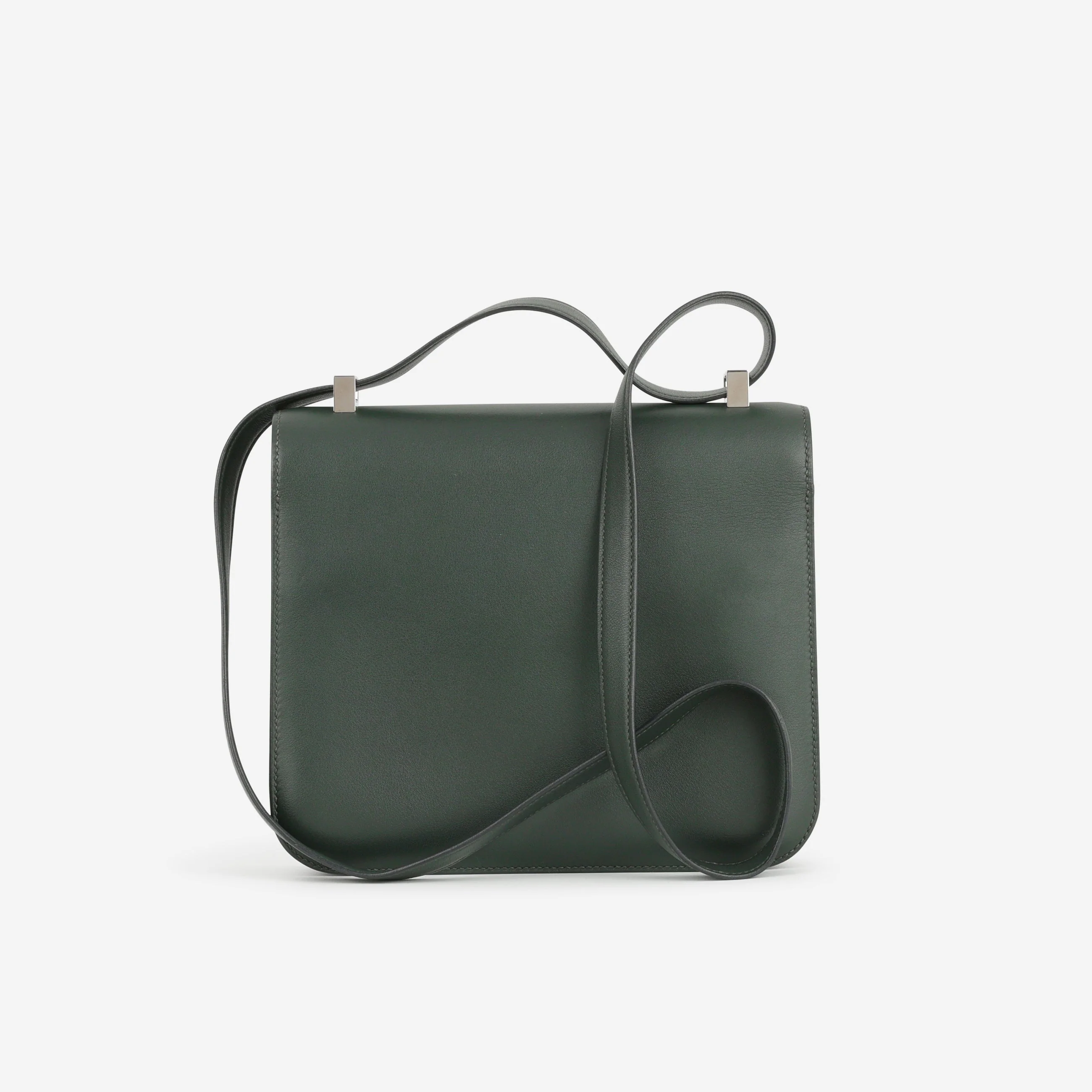 Hermès Constance 24 - Vert Fonce Swift | Palladium Hardware - Image 3