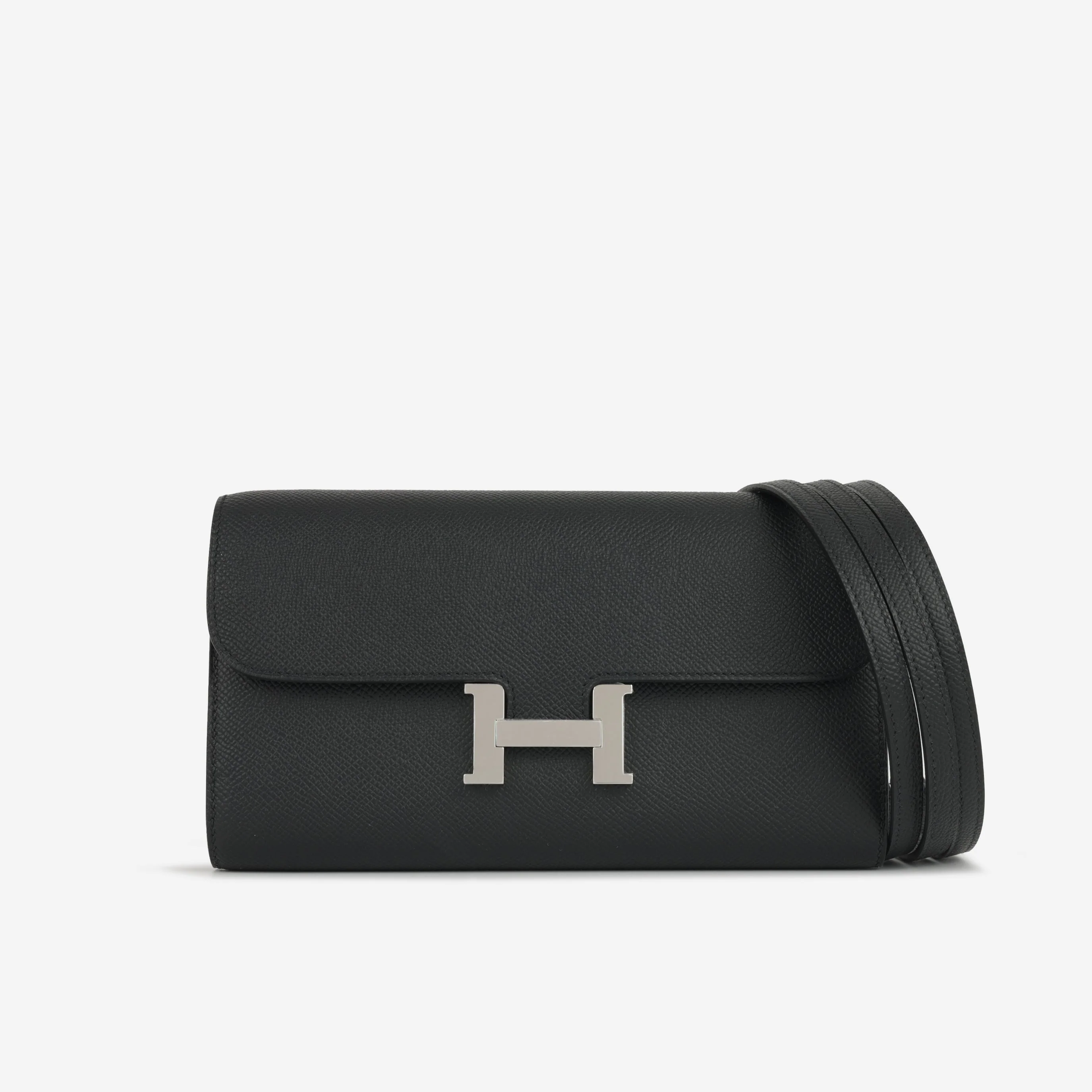 Hermès Constance To Go - Black Epsom | Palladium Hardware - Image 3