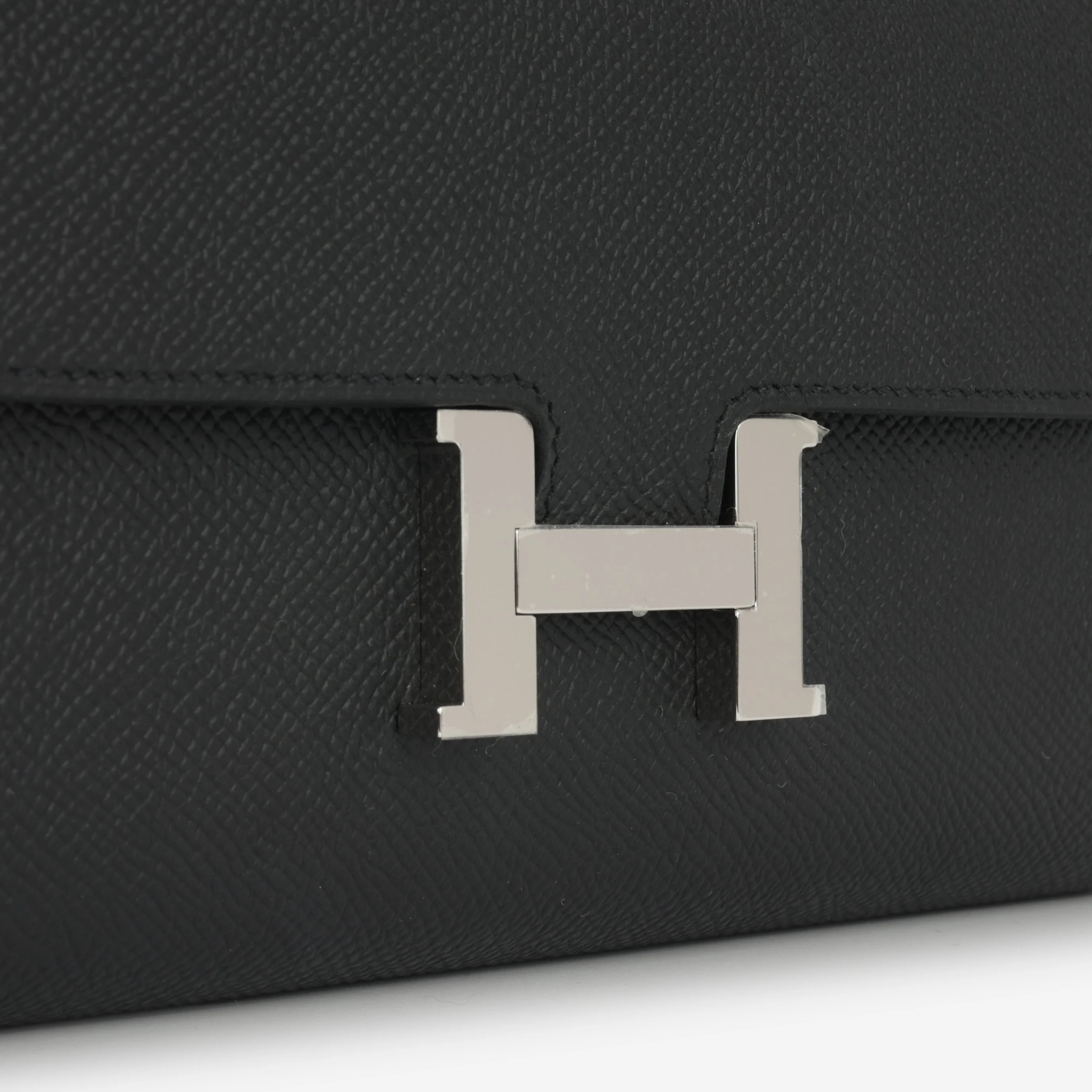 Hermès Constance To Go - Black Epsom | Palladium Hardware - Image 7