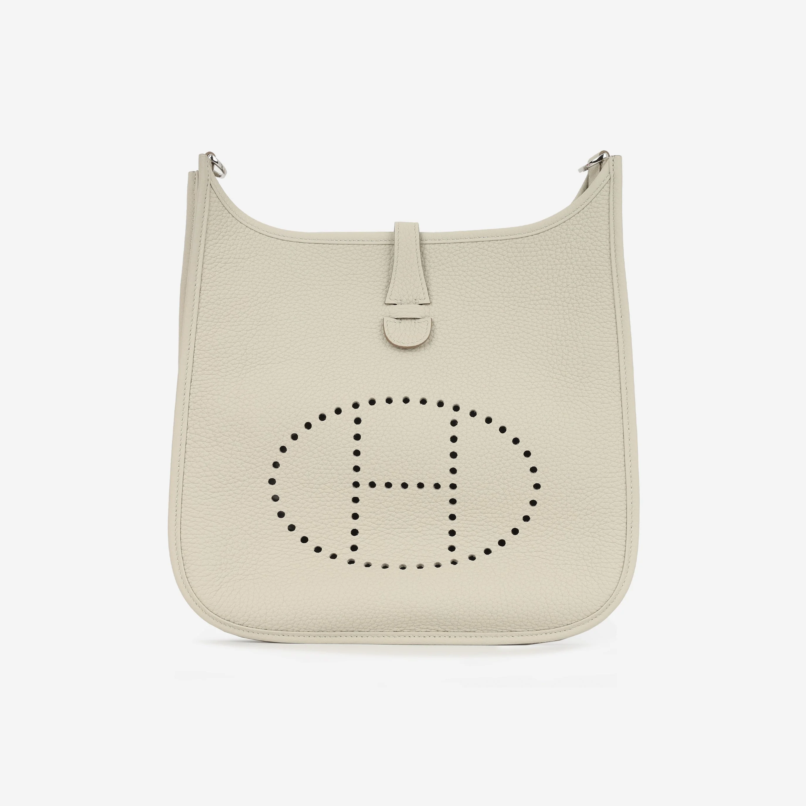 Hermès Evelyne 29 - Beton Clemence / Multi Strap | Palladium Hardware - Image 2