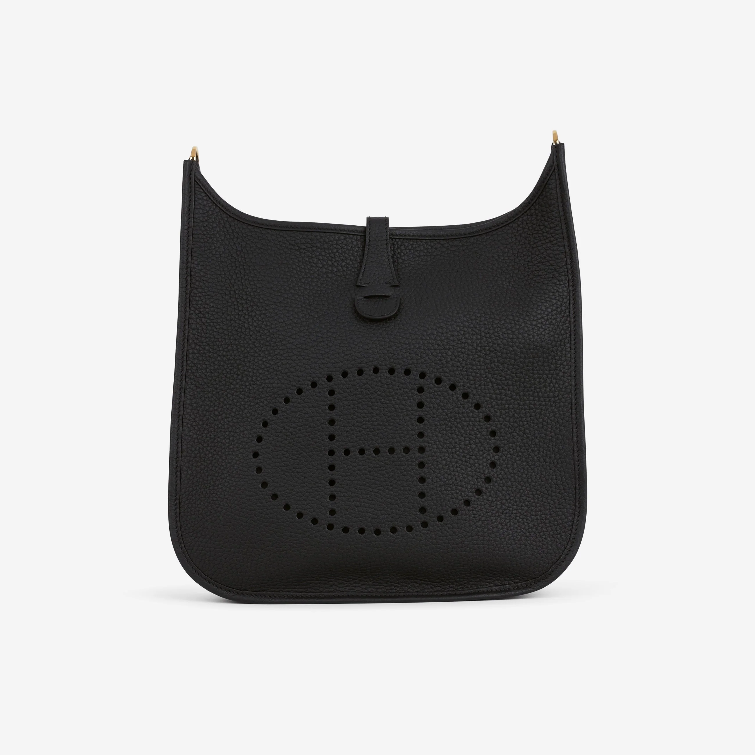 Hermès Evelyne 29 - Black Clemence | Gold Hardware - Image 3