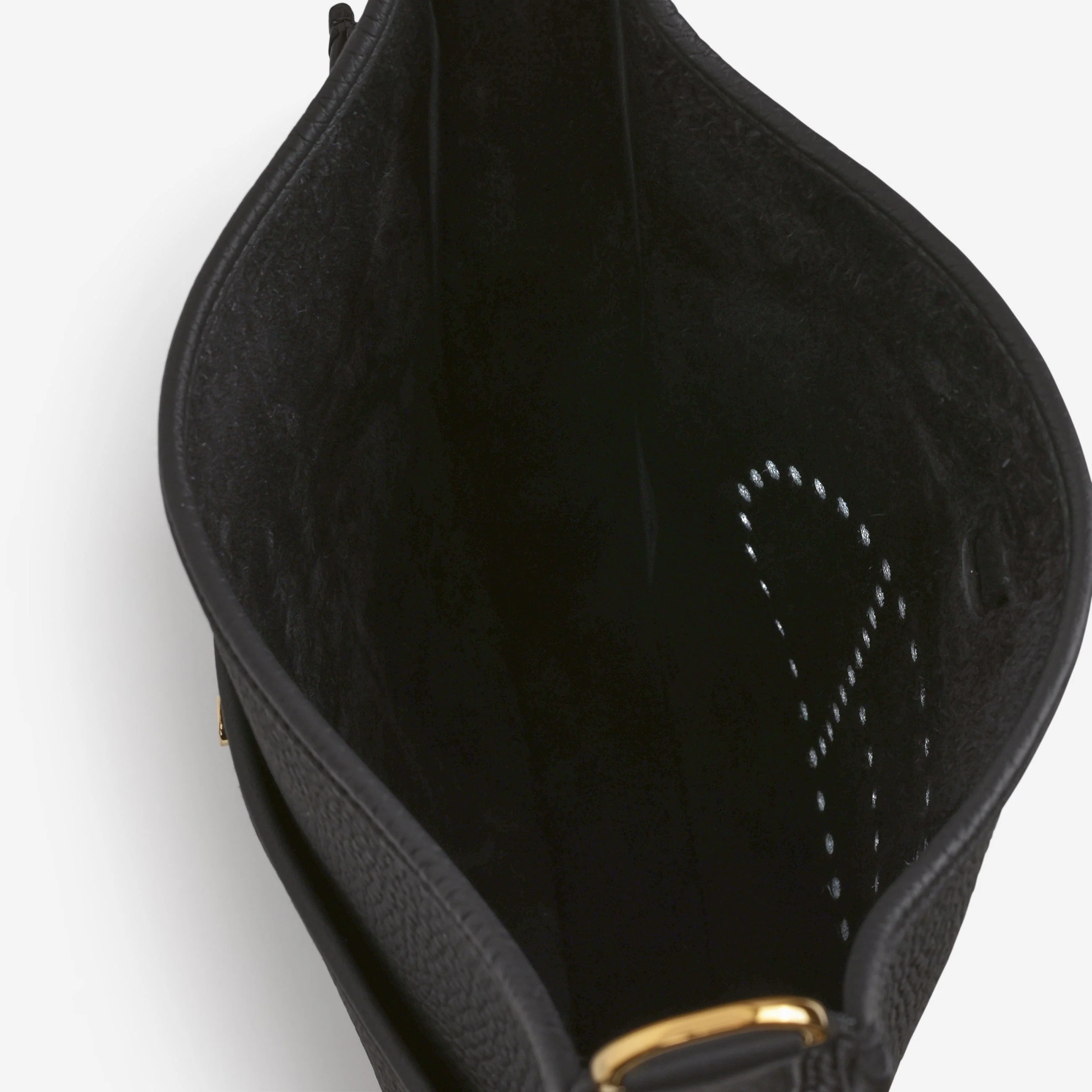 Hermès Evelyne 29 - Black Clemence | Gold Hardware - Image 6