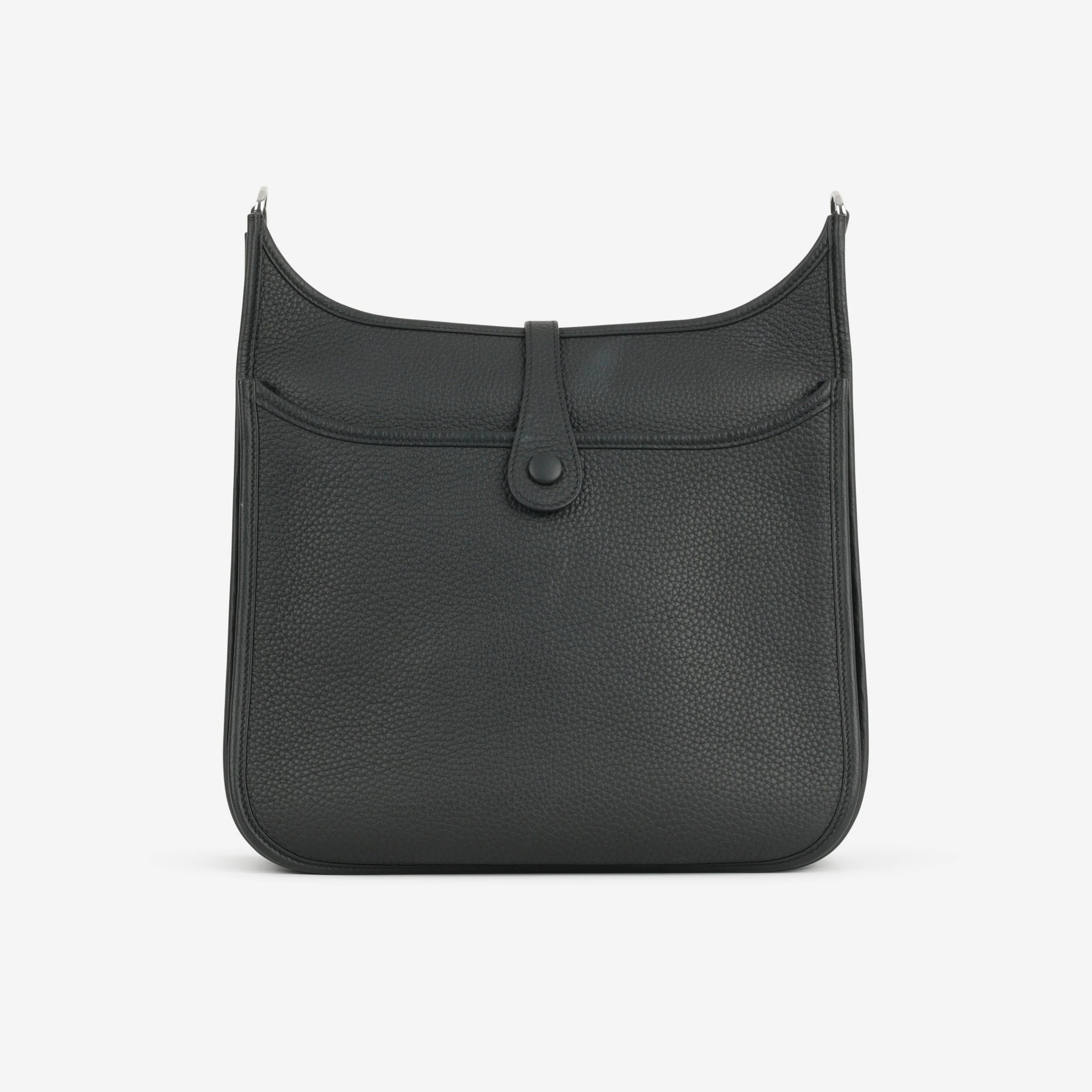 Hermès Evelyne 29 - Black Clemence | Palladium Hardware - Image 4