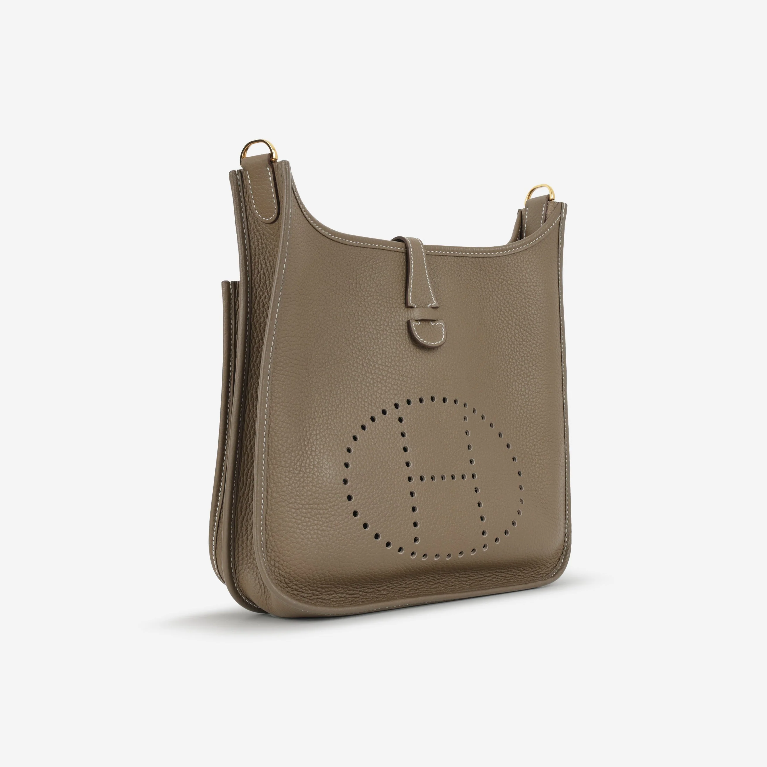 Hermès Evelyne PM - Etoupe Clemence | Gold Hardware - Image 3