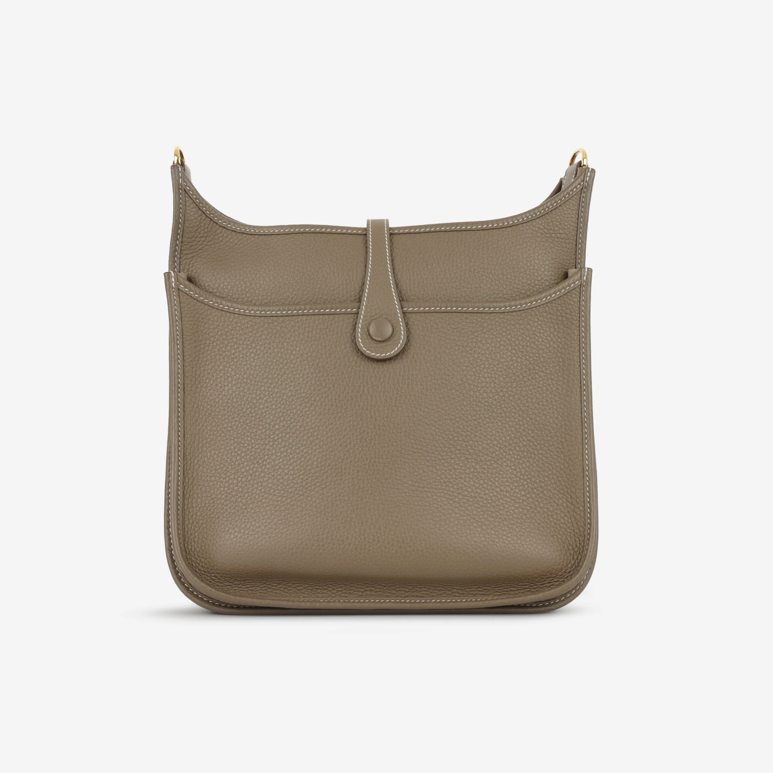 Hermès Evelyne PM - Etoupe Clemence | Gold Hardware - Image 4