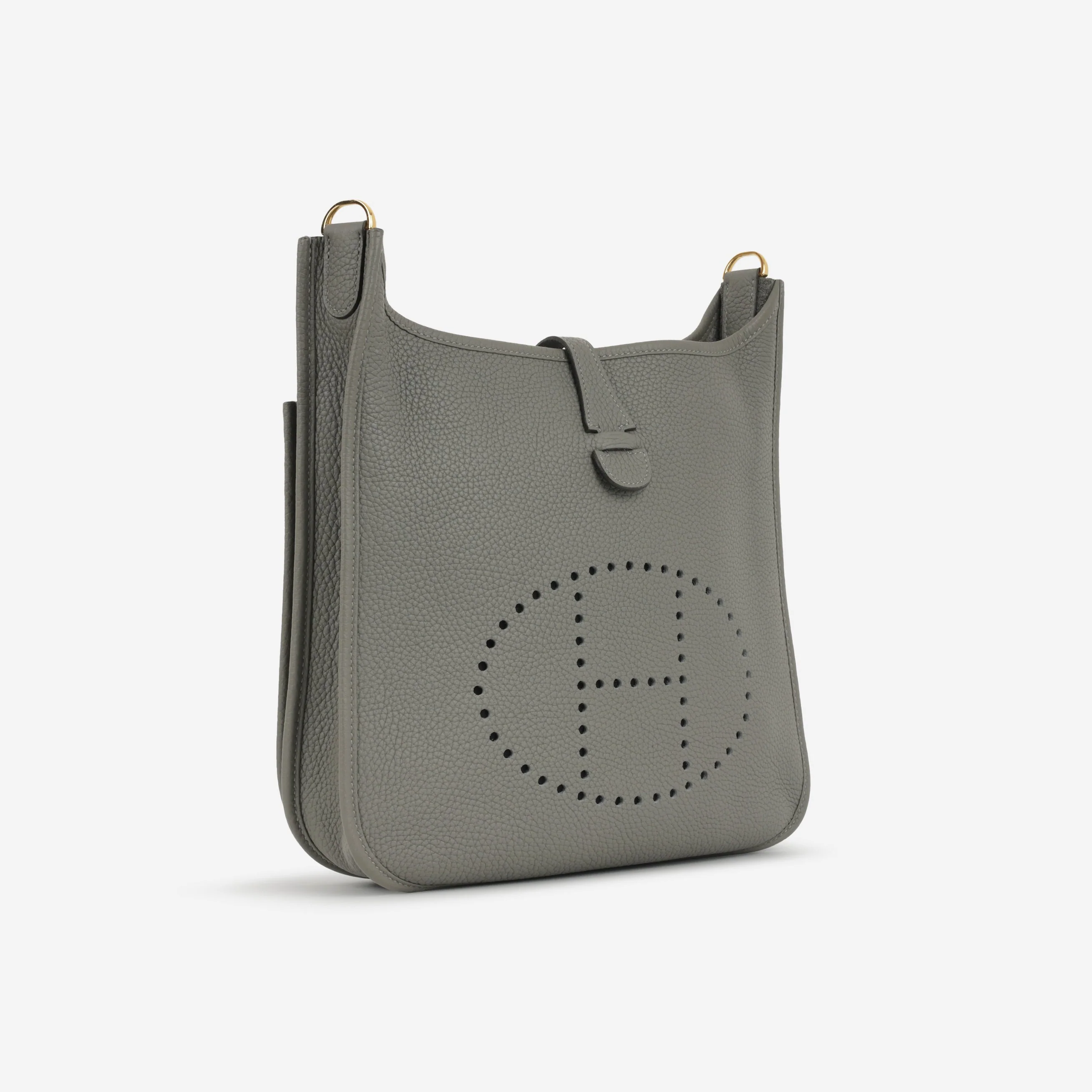 Hermès Evelyne PM - Gris Meyer Clemence | Gold Hardware - Image 3