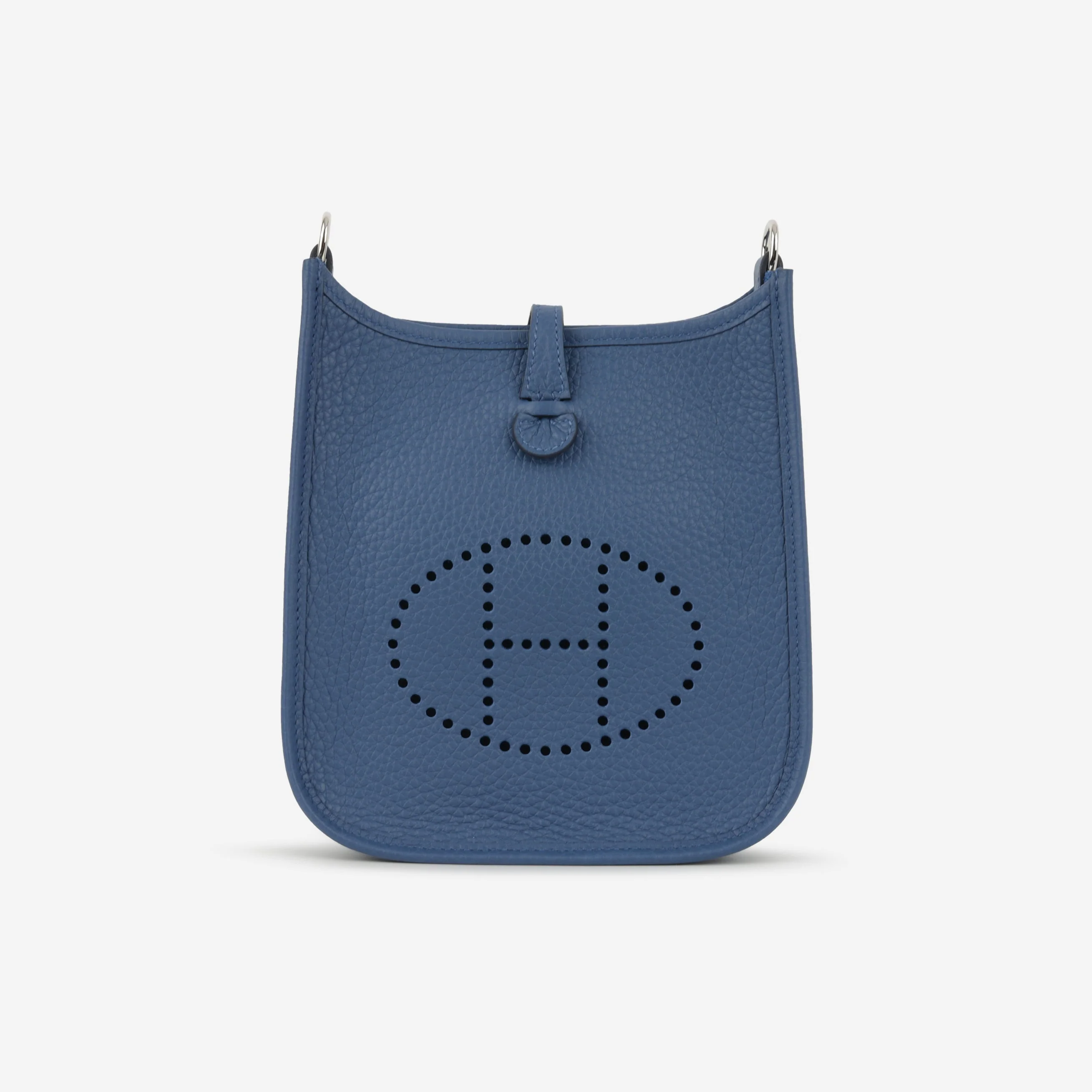 Hermès Evelyne TPM - Blue Tie Clemence | Palladium Hardware (NWT) - Image 2