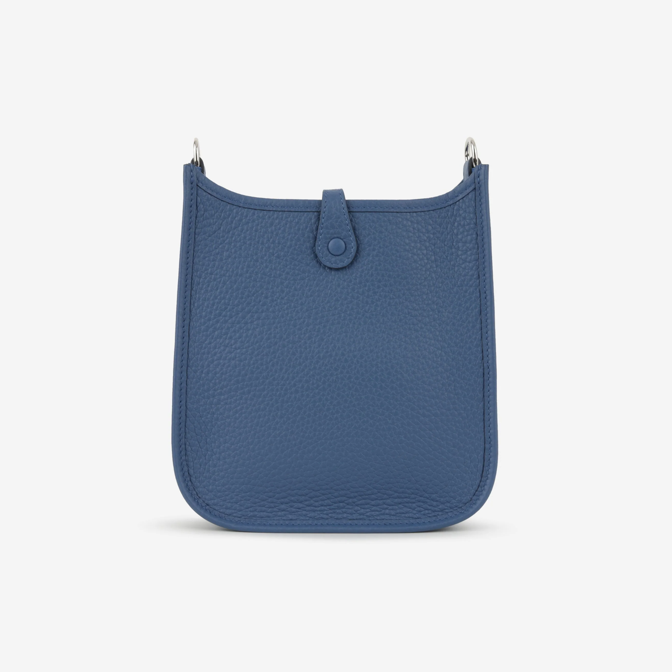 Hermès Evelyne TPM - Blue Tie Clemence | Palladium Hardware (NWT) - Image 4