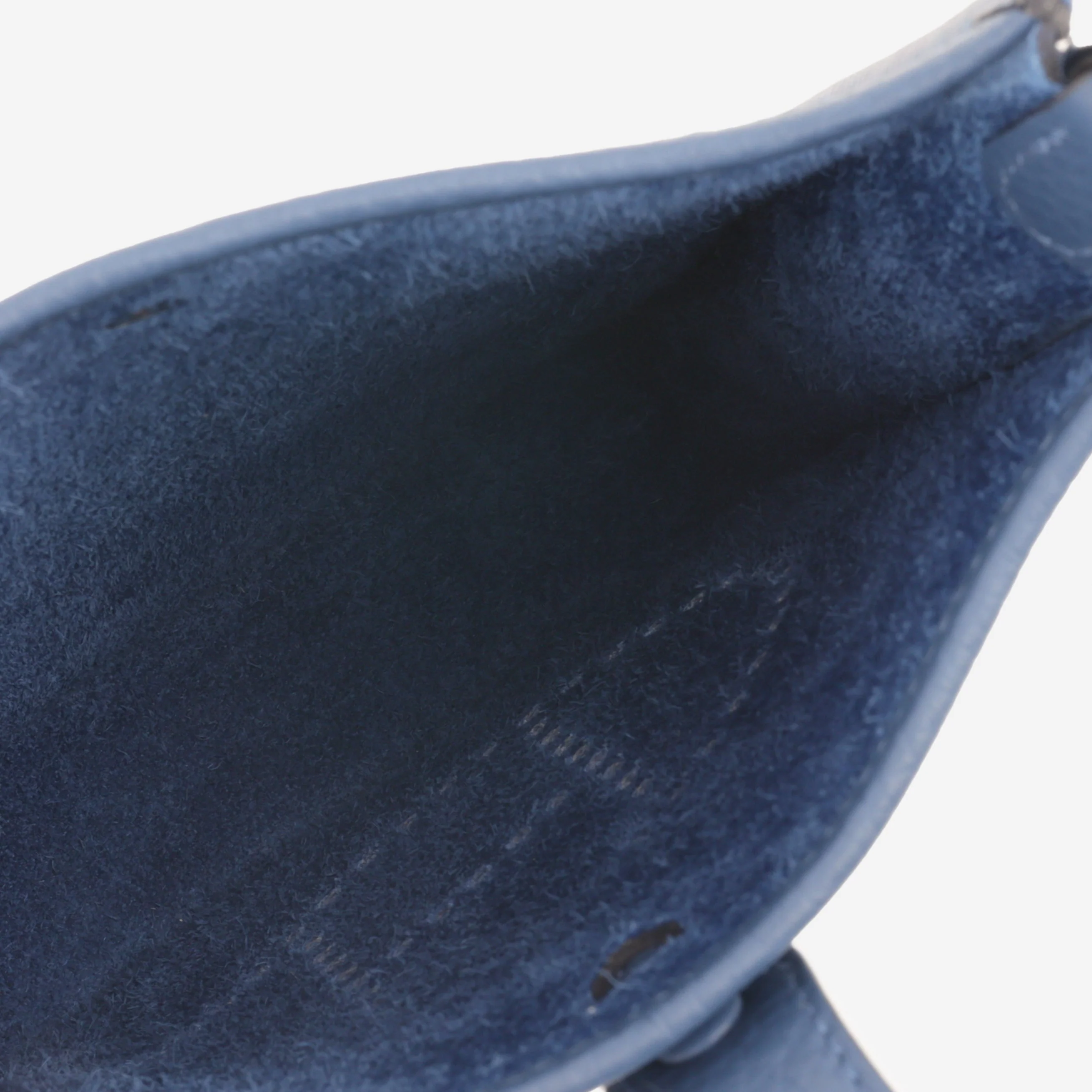 Hermès Evelyne TPM - Blue Tie Clemence | Palladium Hardware (NWT) - Image 7