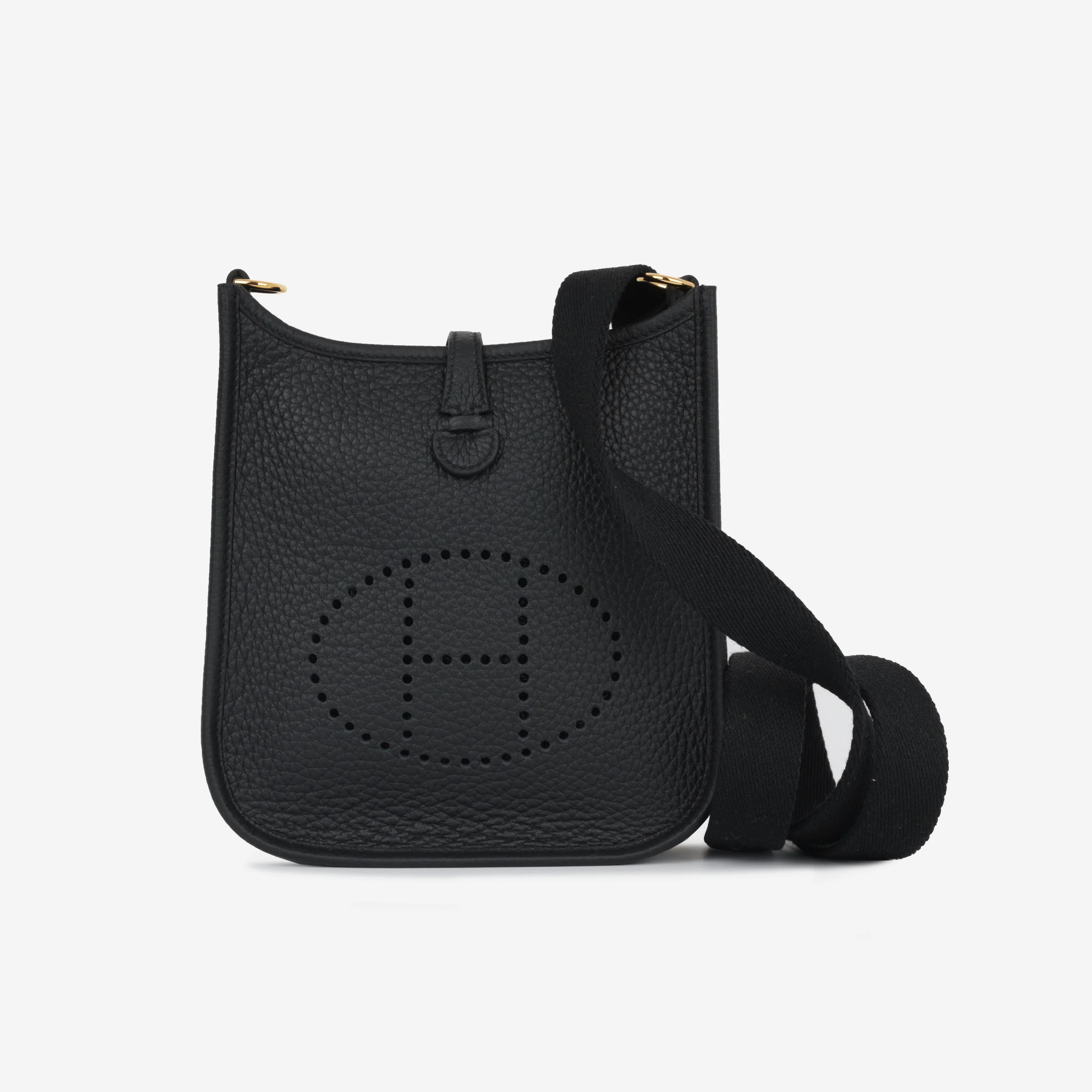 Hermès Evelyne TPM - Noir Clemence | Gold Hardware - Image 2