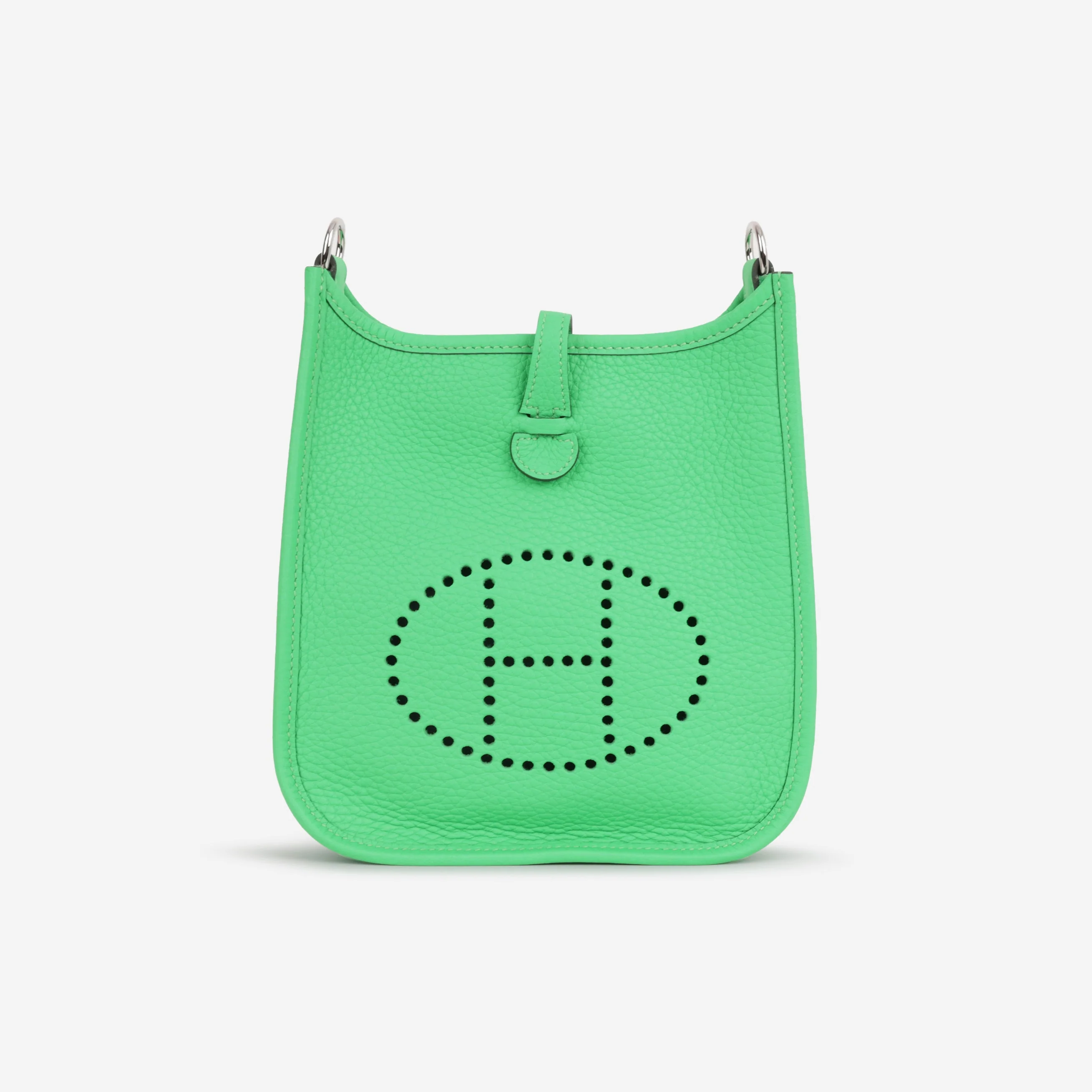 Hermès Evelyne TPM - Vert Comics Clemence / Vert Fizz-Vert Comics Strap | Palladium Hardware (NWT) - Image 2