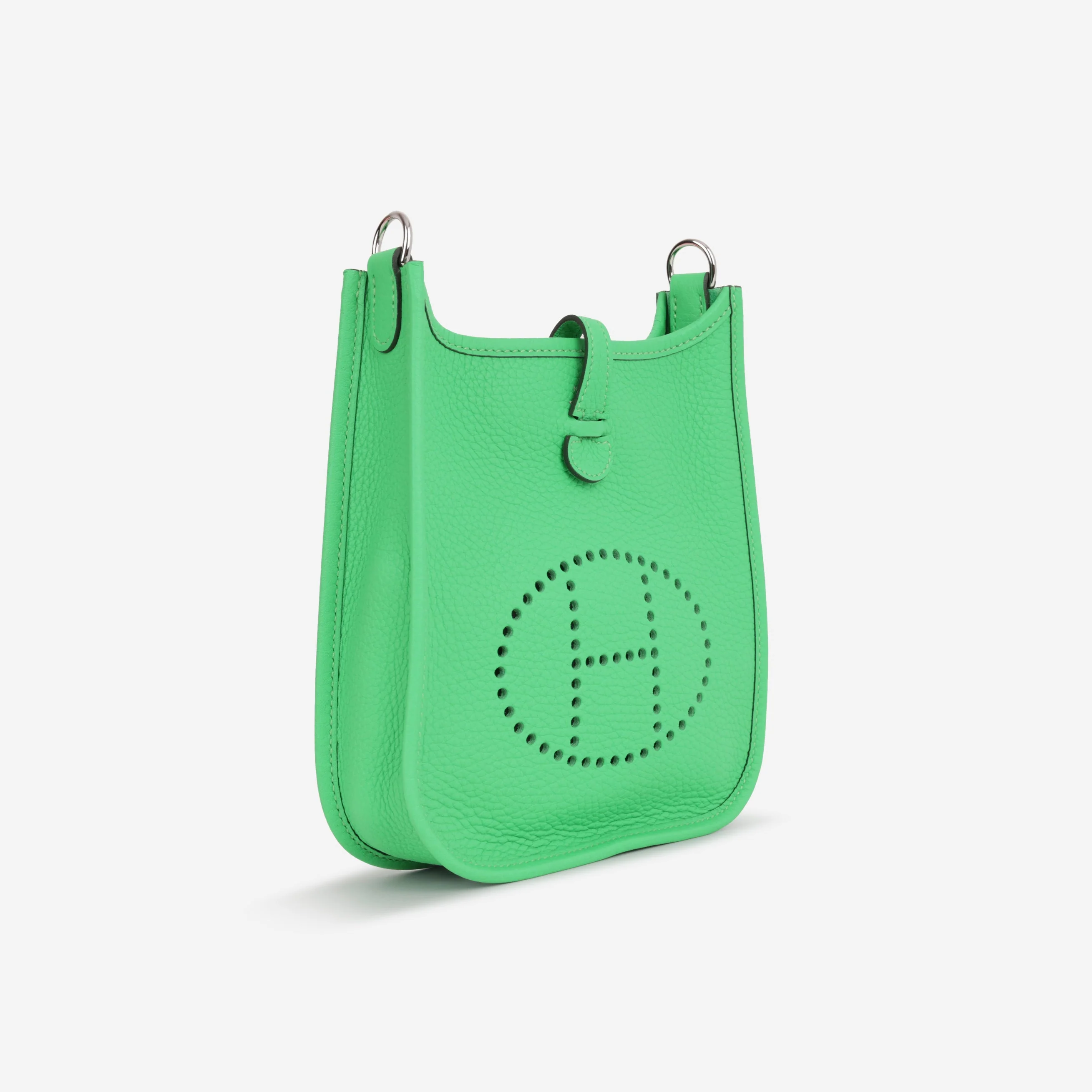 Hermès Evelyne TPM - Vert Comics Clemence / Vert Fizz-Vert Comics Strap | Palladium Hardware (NWT) - Image 3