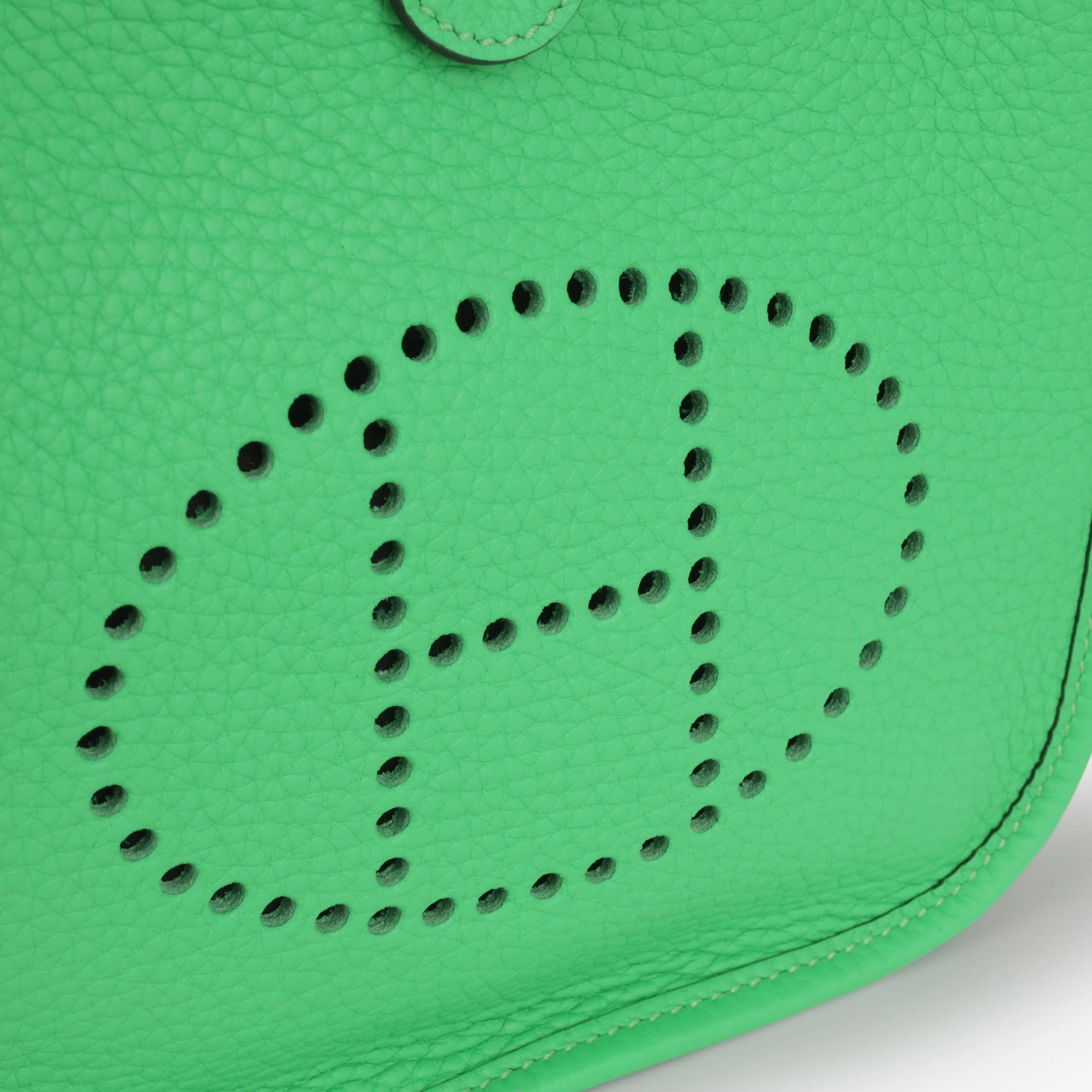 Hermès Evelyne TPM - Vert Comics Clemence / Vert Fizz-Vert Comics Strap | Palladium Hardware (NWT) - Image 6