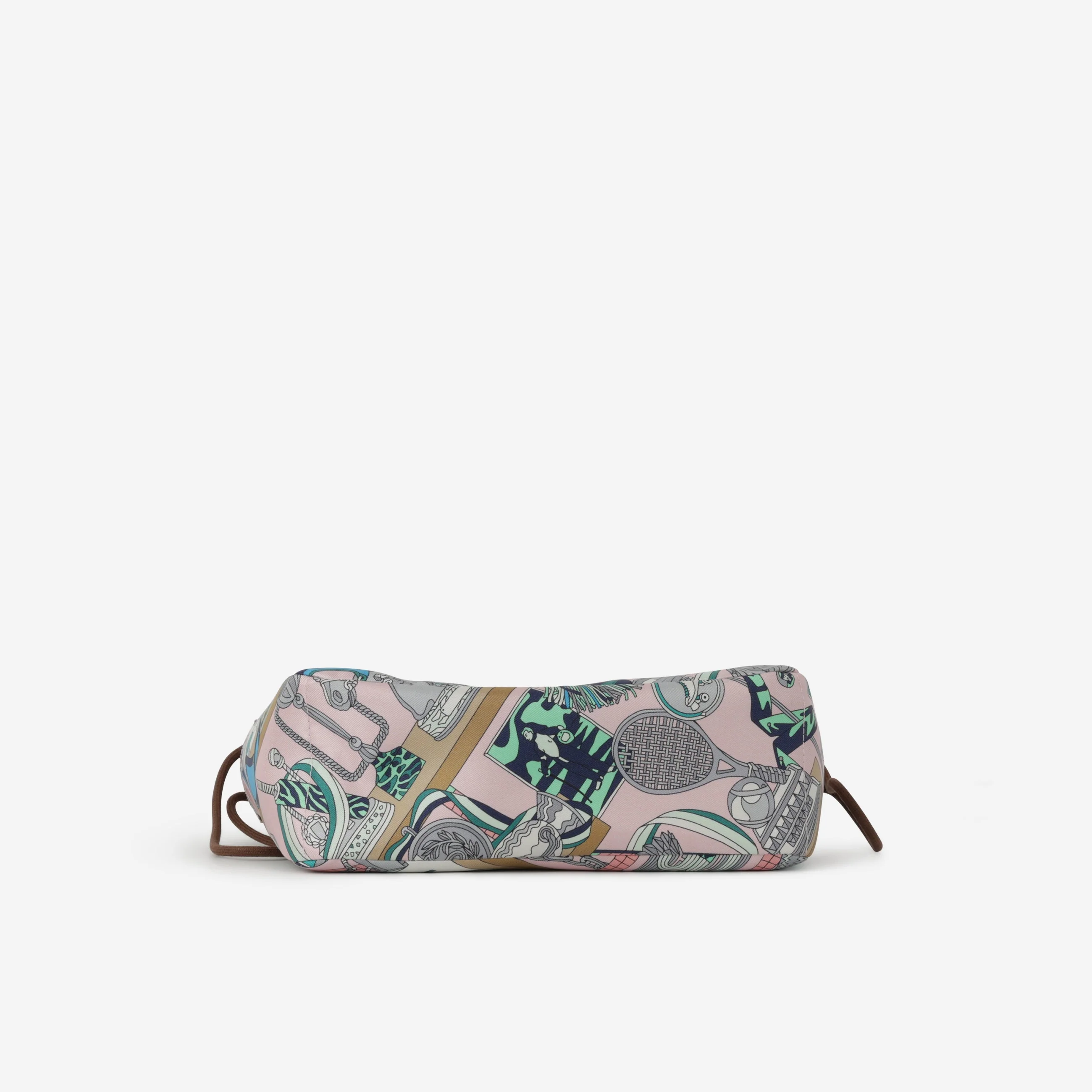 Hermès Fourbi 20 Les Trophees - Rose Darling / Gris Mouette / Fauve | Palladium Hardware - Image 4