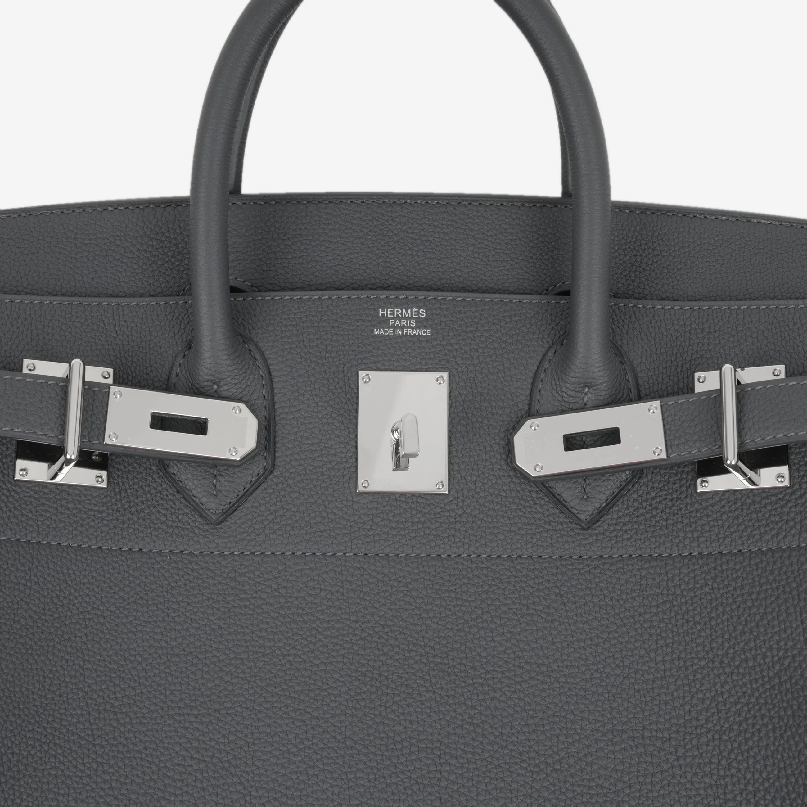 Hermès HAC 40 - Ardoise Togo | Palladium Hardware - Image 8
