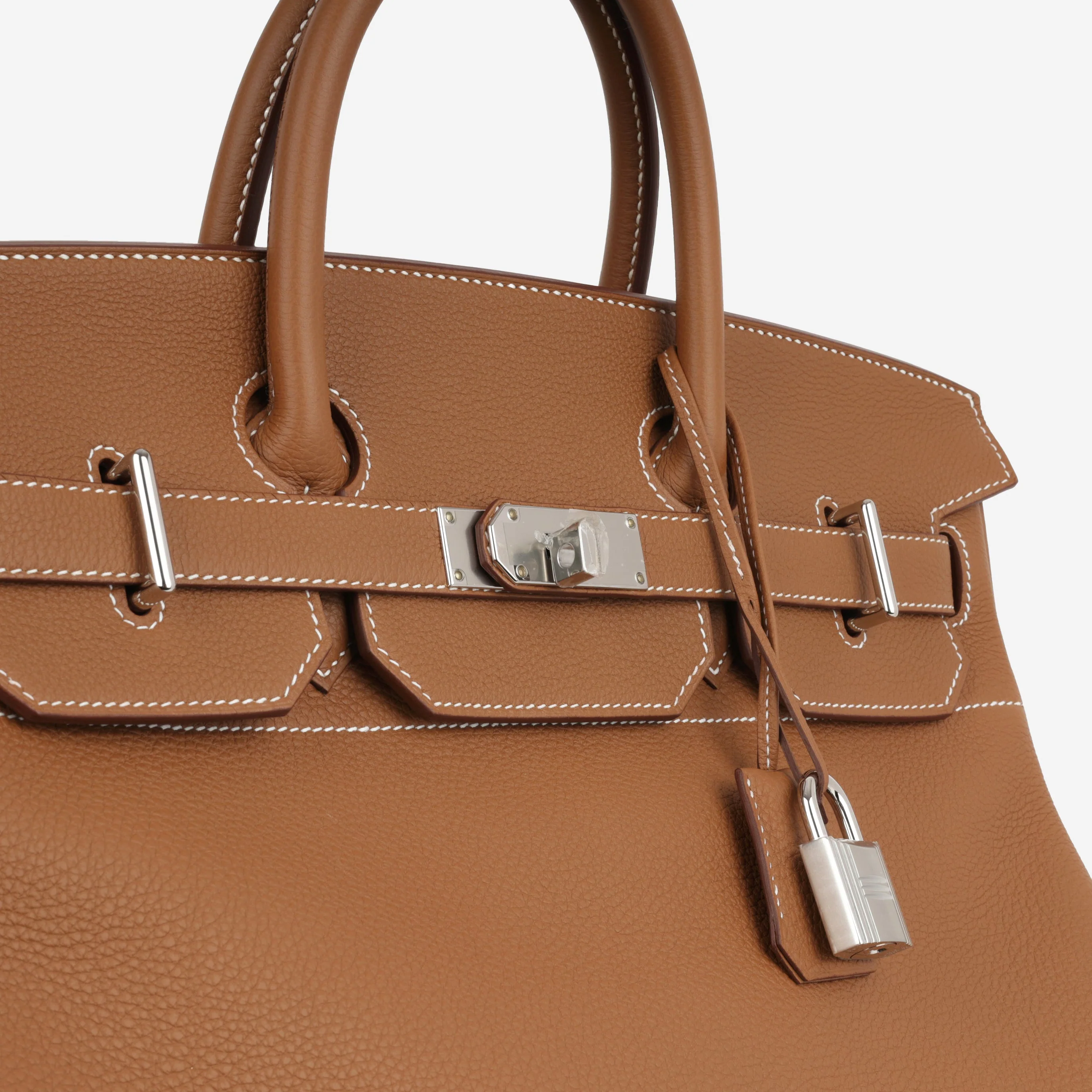 Hermès HAC 40 - Gold Togo | Palladium Hardware - Image 7