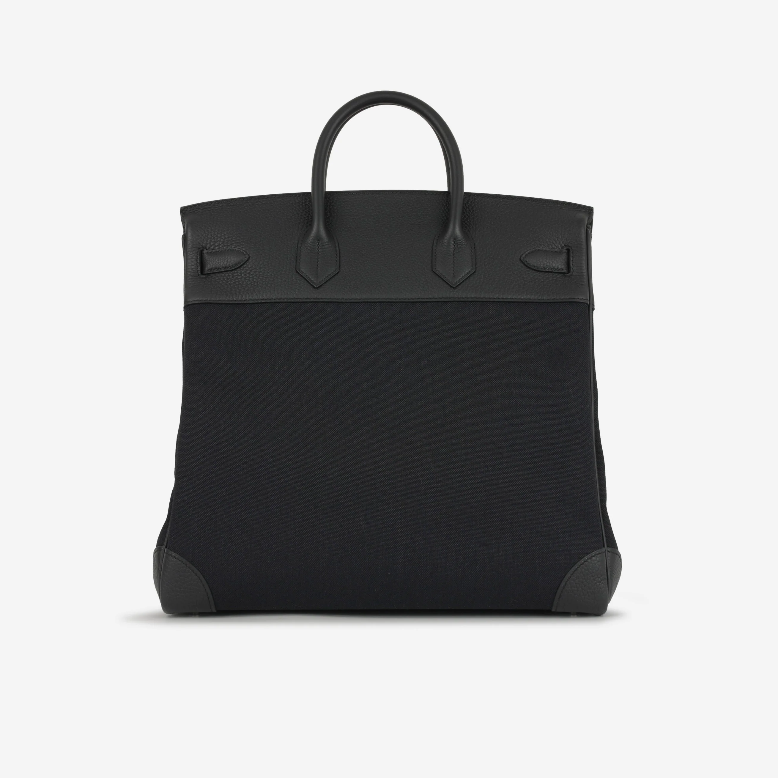 Hermès HAC 40 - Noir Toile/Togo | Palladium Hardware - Image 3