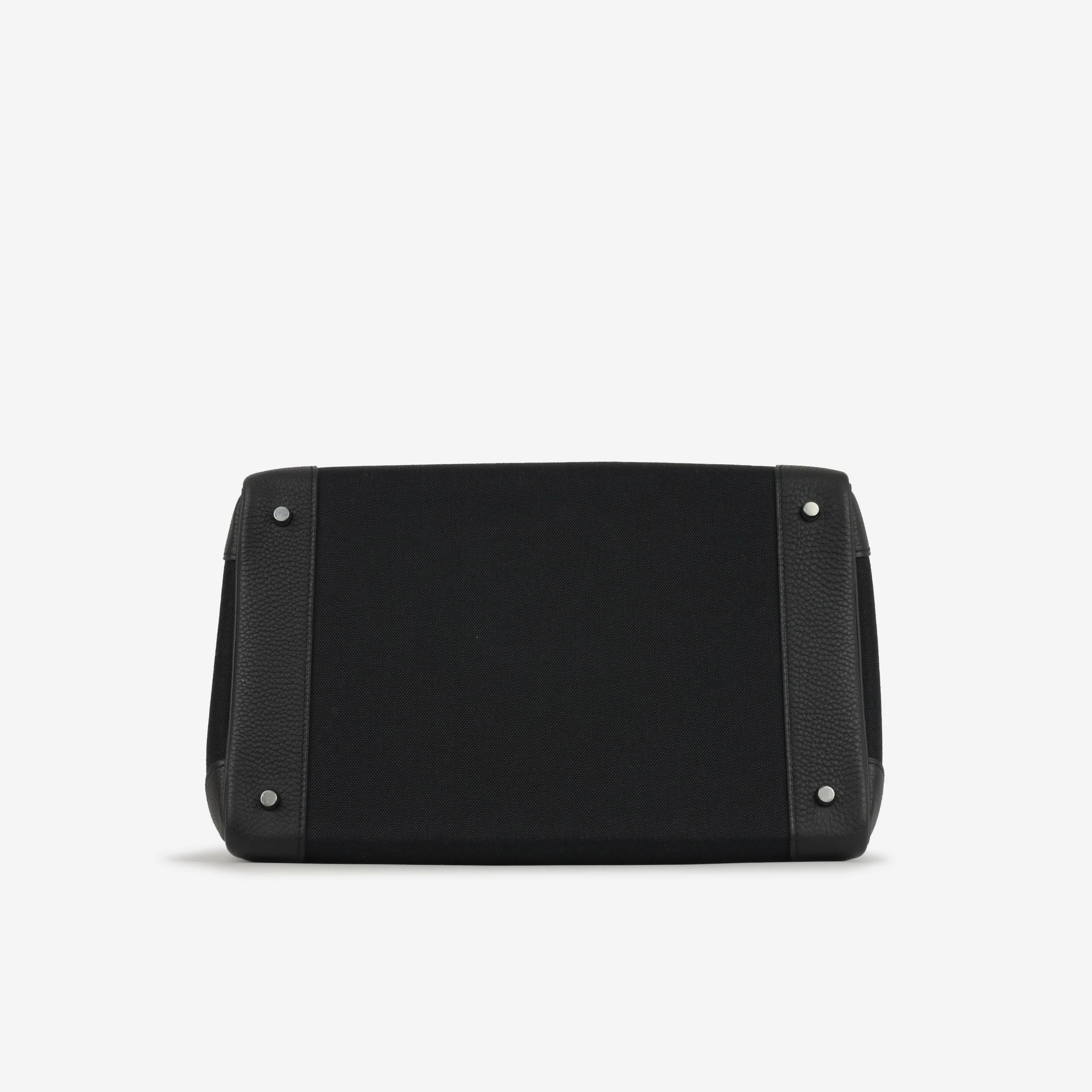 Hermès HAC 40 - Noir Toile/Togo | Palladium Hardware - Image 4