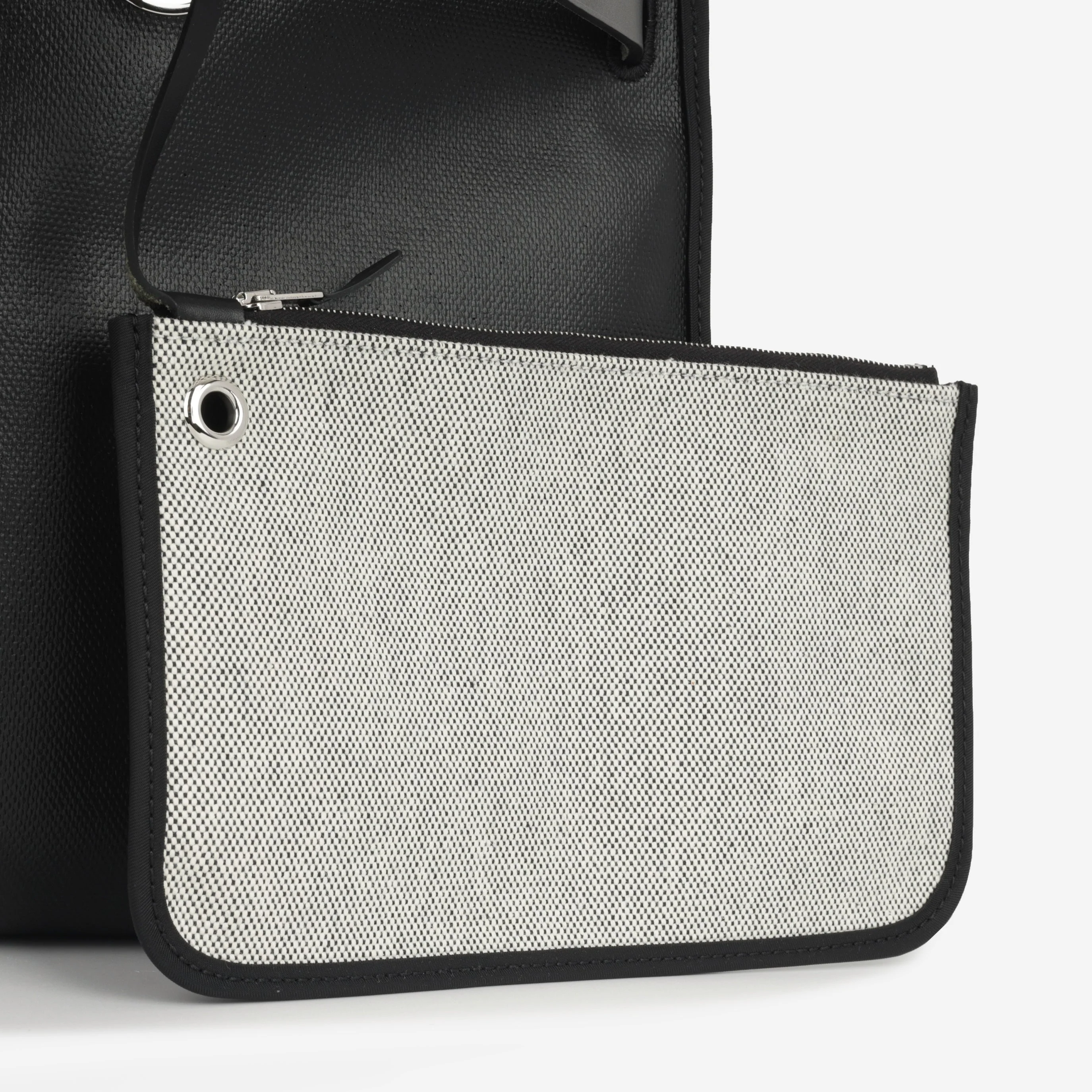 Hermès Herbag 31 - Black Berline Toile | Palladium Hardware - Image 5