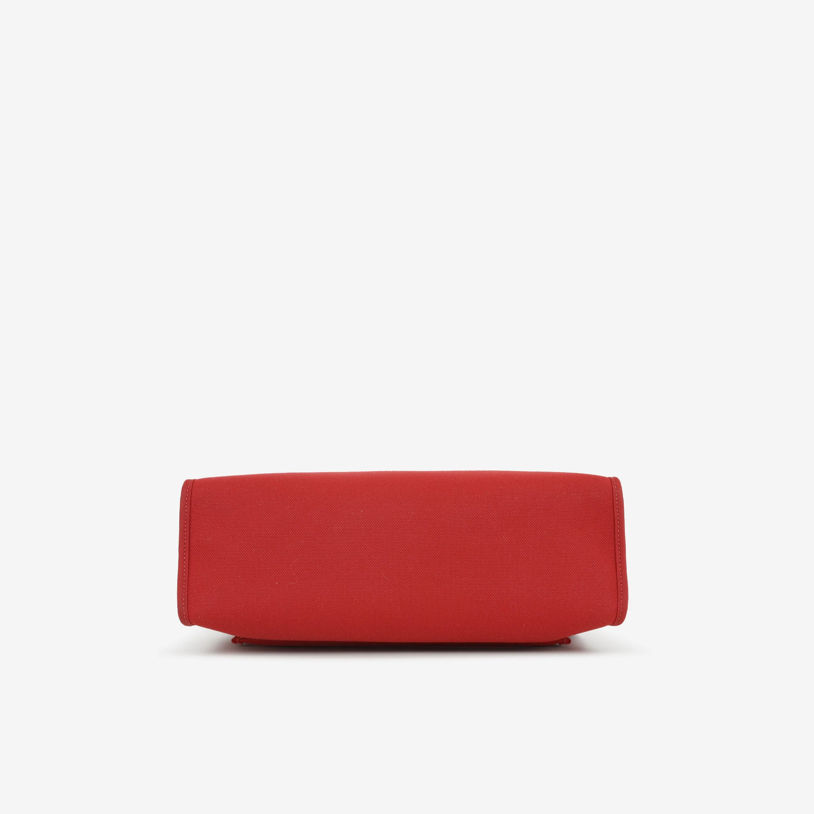 Hermès Herbag 31 - Rouge Piment Canvas / Hunter | Palladium Hardware - Image 4