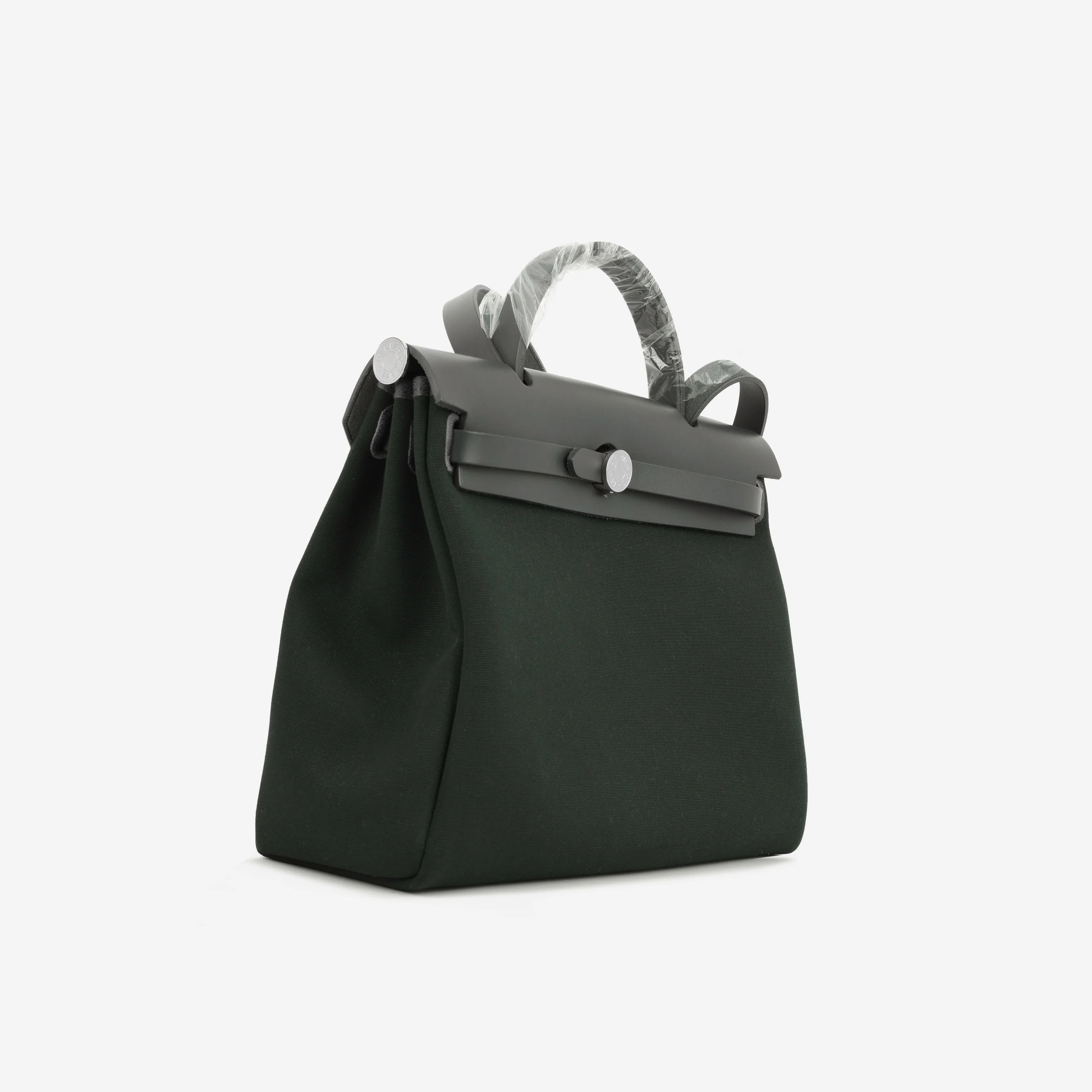 Hermès Herbag 31 - Vert Cypres / Ardoise Hunter | Palladium Hardware - Image 2