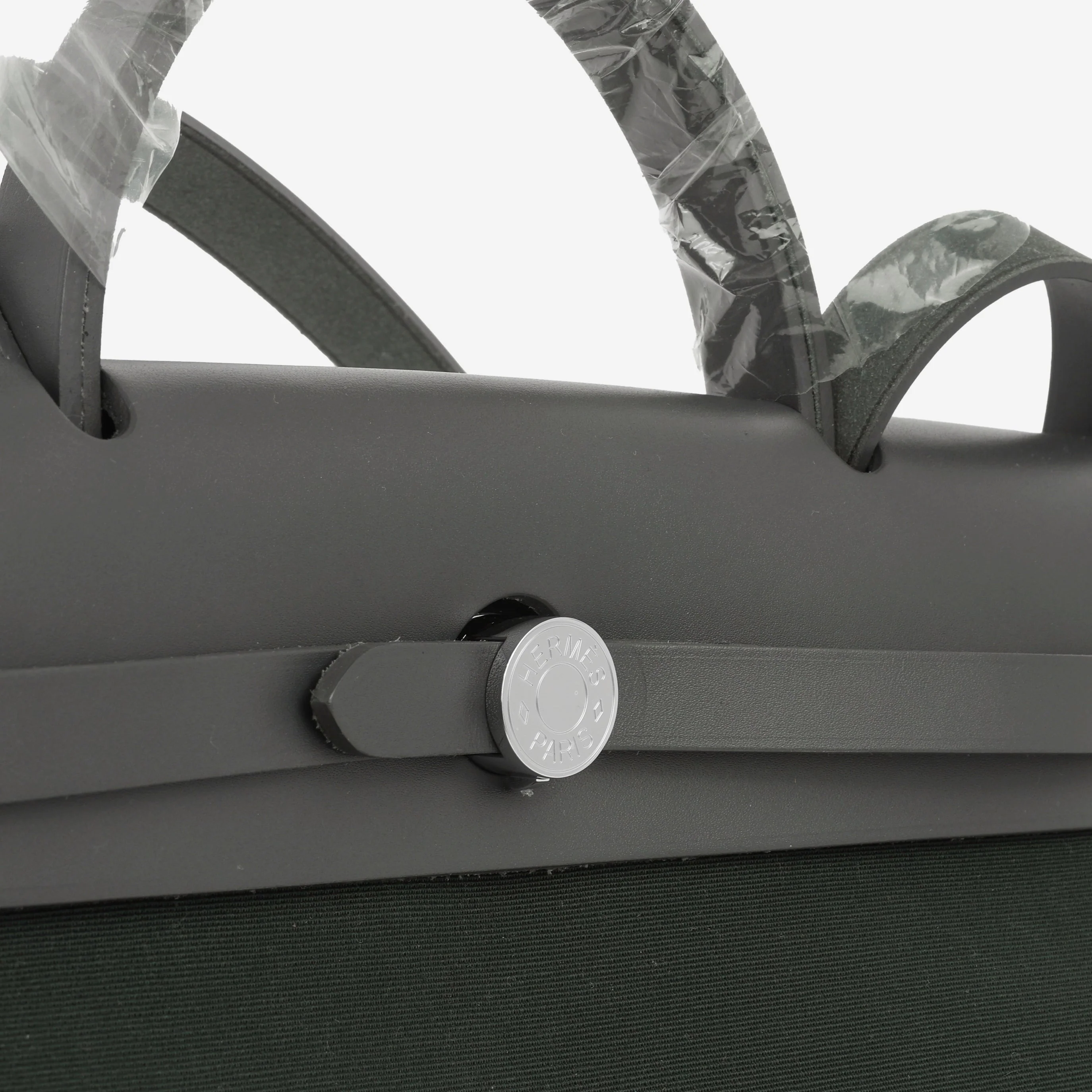 Hermès Herbag 31 - Vert Cypres / Ardoise Hunter | Palladium Hardware - Image 6