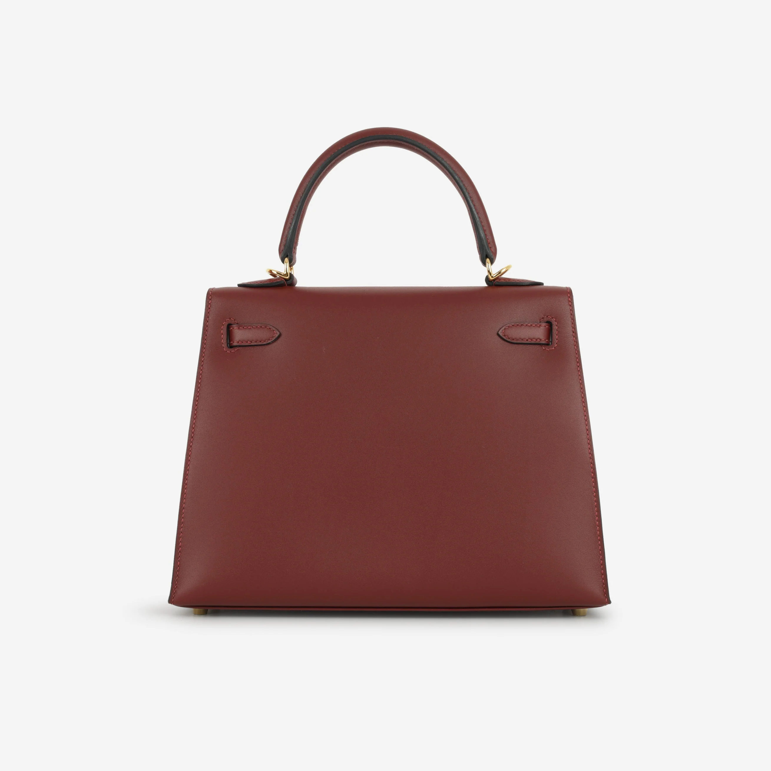 Hermès HSS Kelly 25 - Rouge H Sombrero | Gold Hardware - Image 3