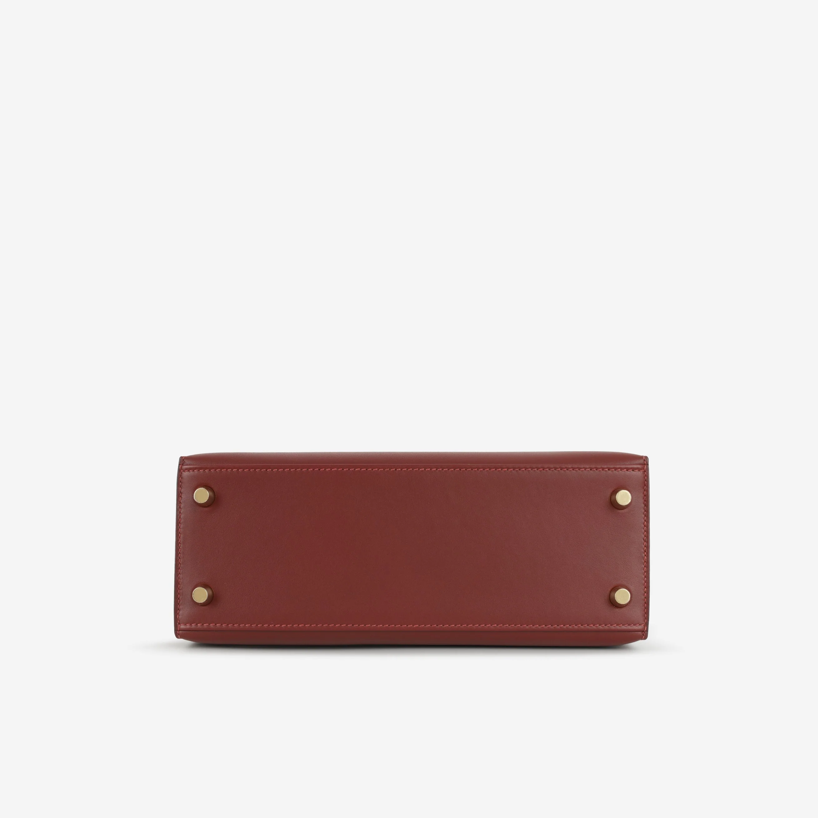 Hermès HSS Kelly 25 - Rouge H Sombrero | Gold Hardware - Image 4