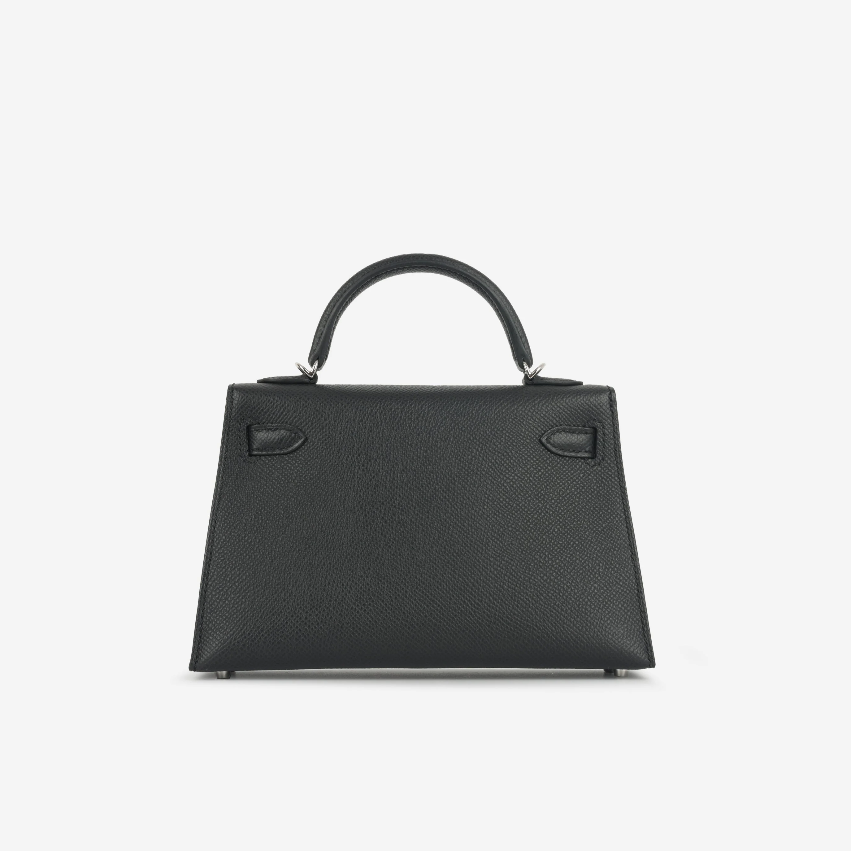 Hermès HSS Mini Kelly - Black Epsom / Gold Interior | Palladium Hardware (NWT) - Image 2