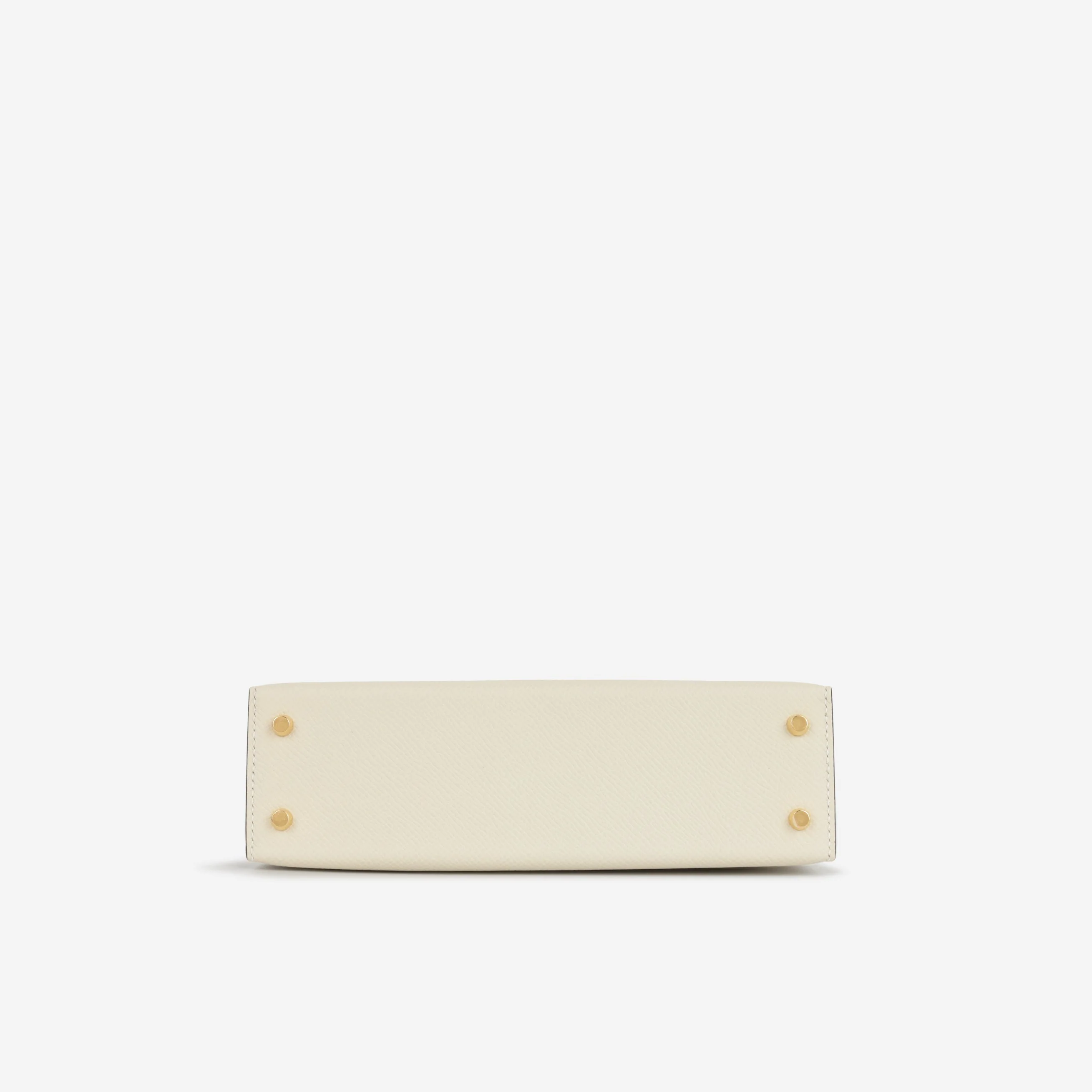 Hermès HSS Mini Kelly - Craie / Biscuit Epsom | Gold Hardware - Image 5
