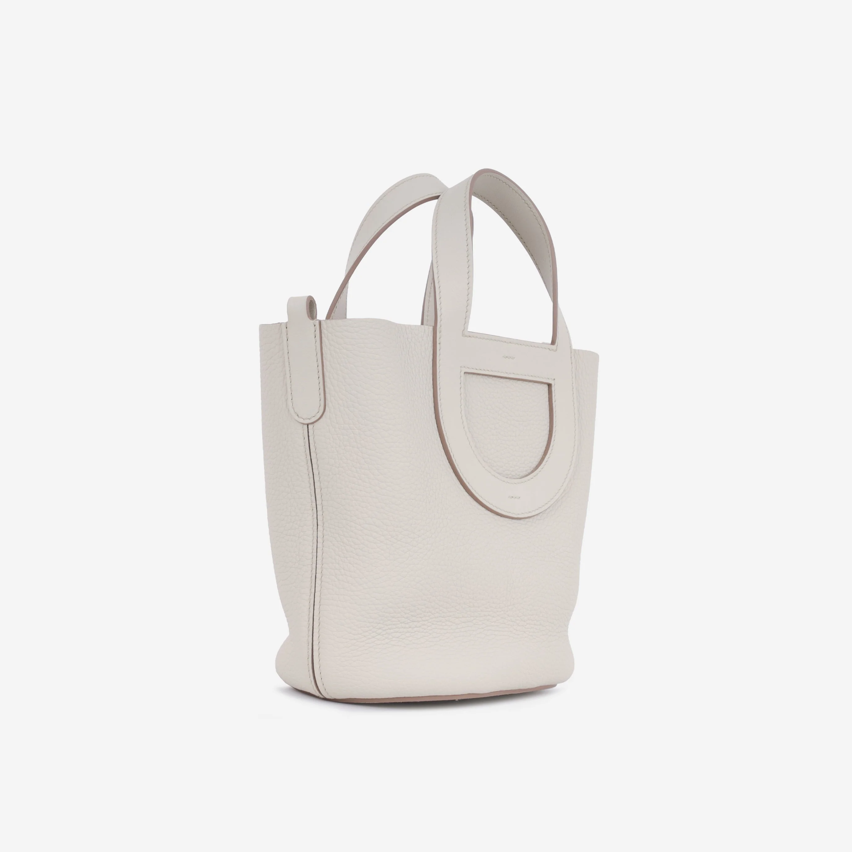 Hermès In-The-Loop 18 Bag - Beton Clemence/Swift | Gold Hardware - Image 3