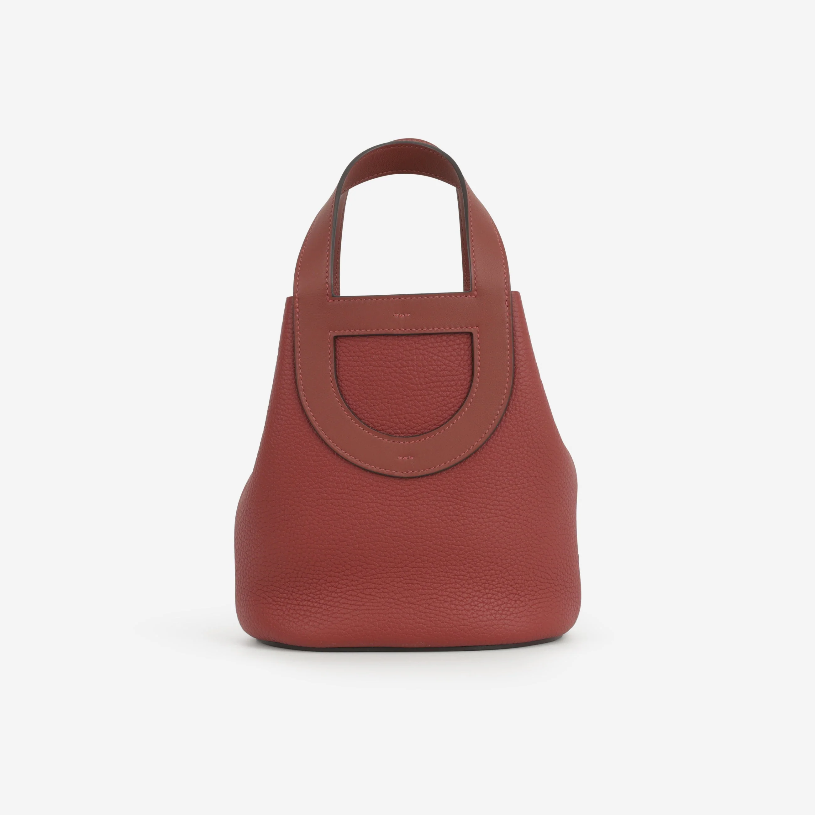 Hermès In-The-Loop 18 Bag - Rouge H Clemence / Swift | Gold Hardware - Image 3