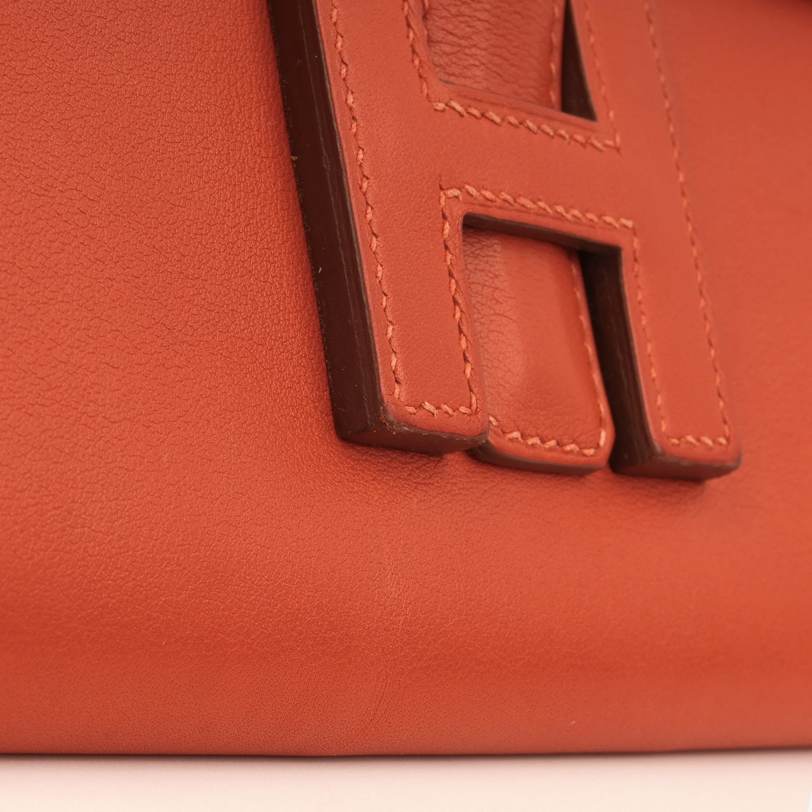 Hermès Jige Clutch 29 - Orange Field - Image 6