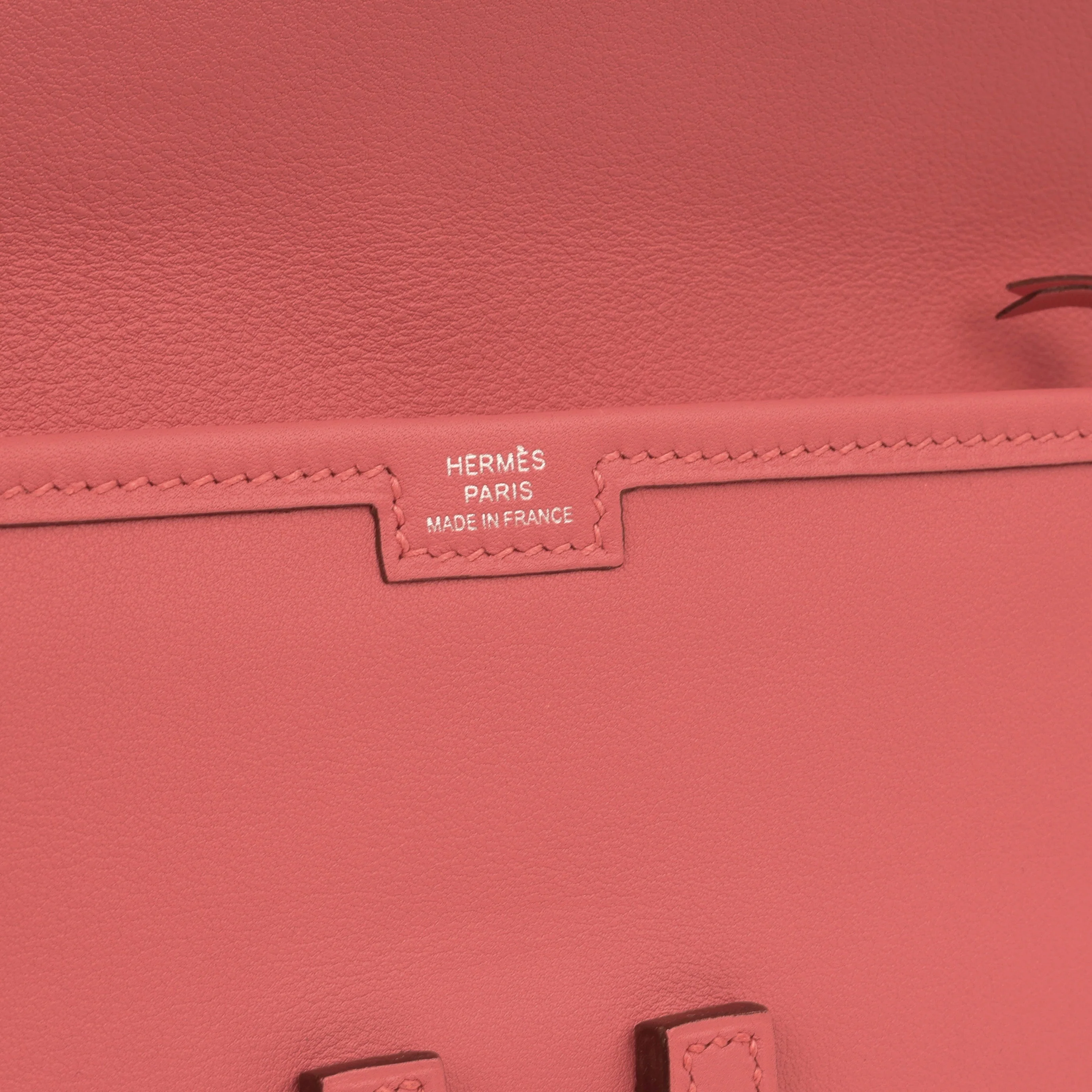 Hermès Jige Duo 20 - Rose Azalee Swift - Image 4