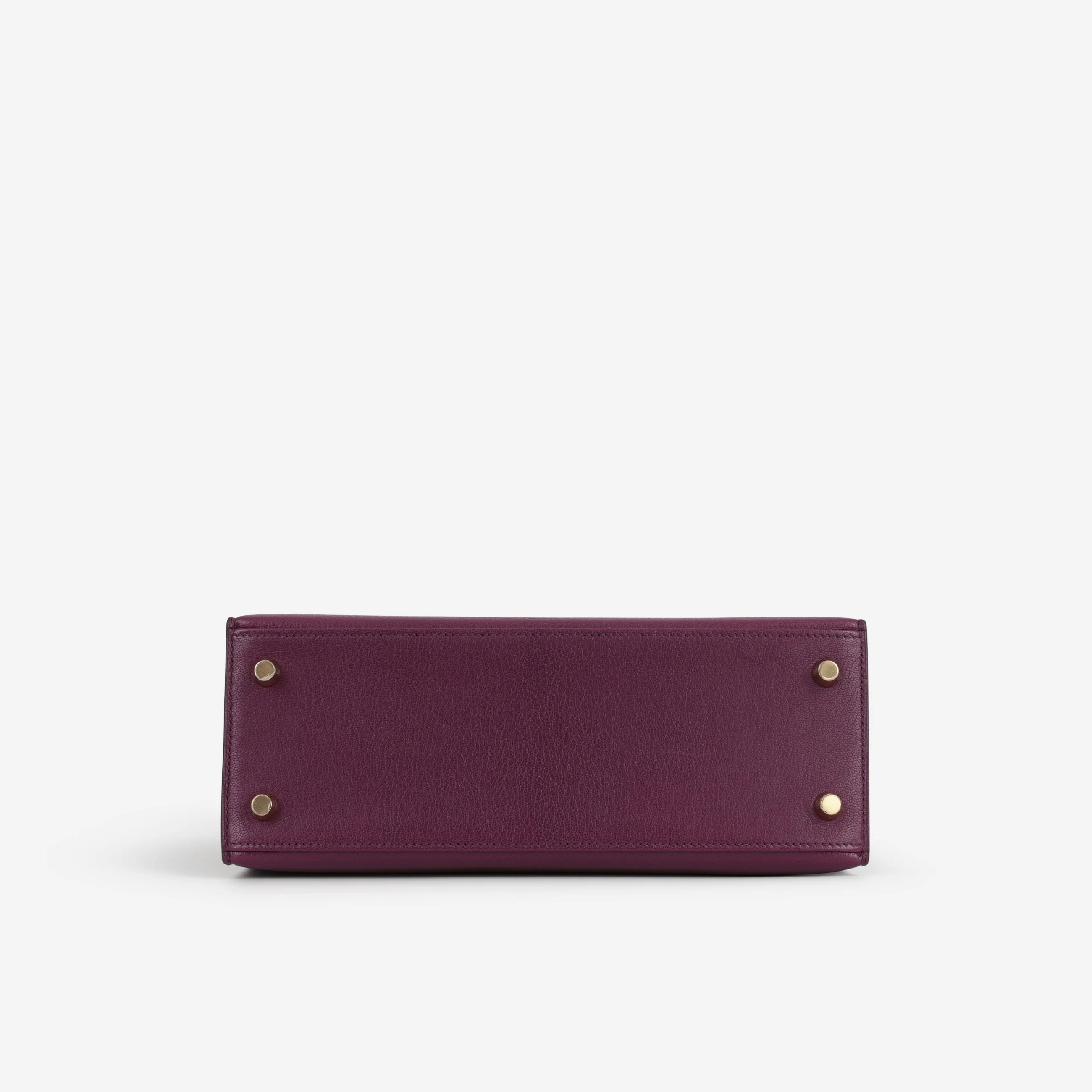 Hermès Kelly 25 - Anemone Chevre Chamkila | Permbrass Hardware - Image 5