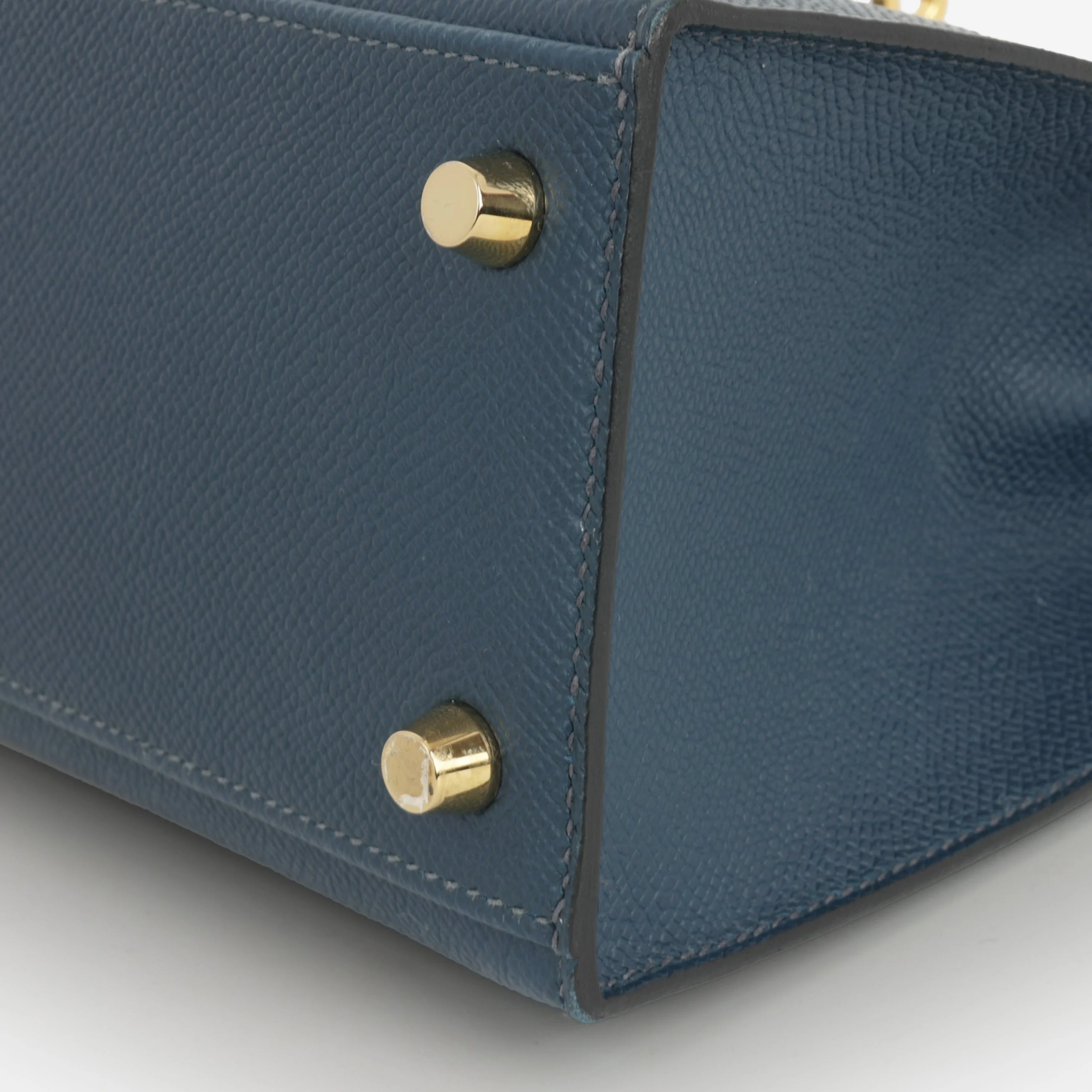 Hermès Kelly 25 - Bleu De Prusse Epsom | Gold Hardware - Image 7