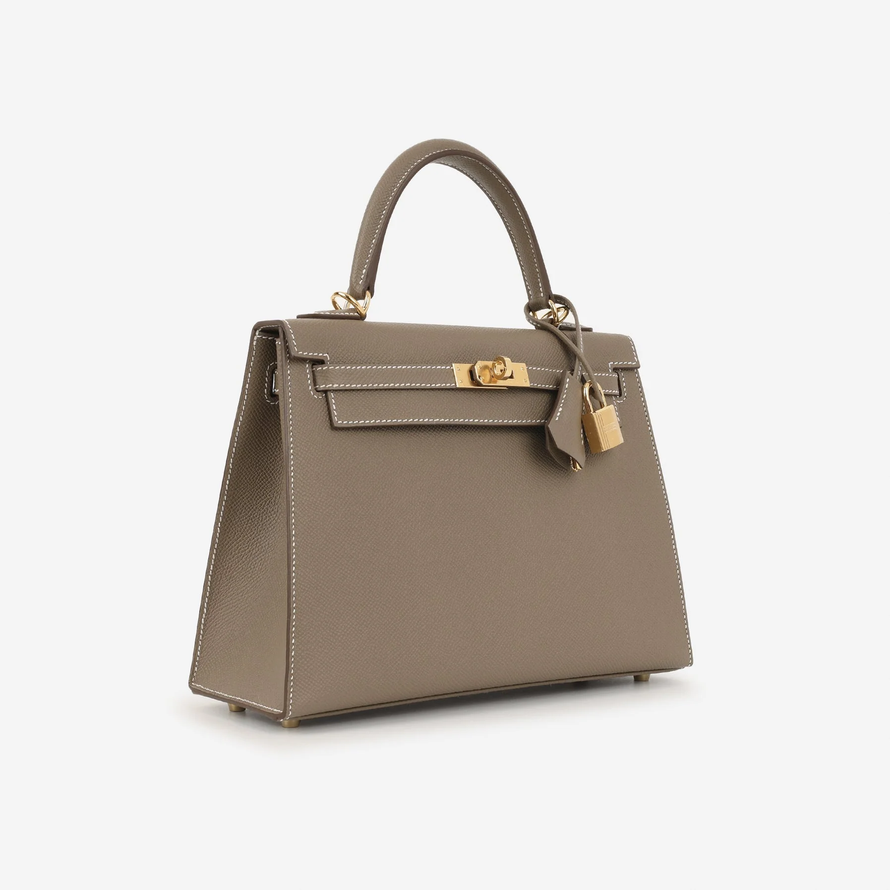 Hermès Kelly 25 - Etoupe Epsom | Gold Hardware - Image 2
