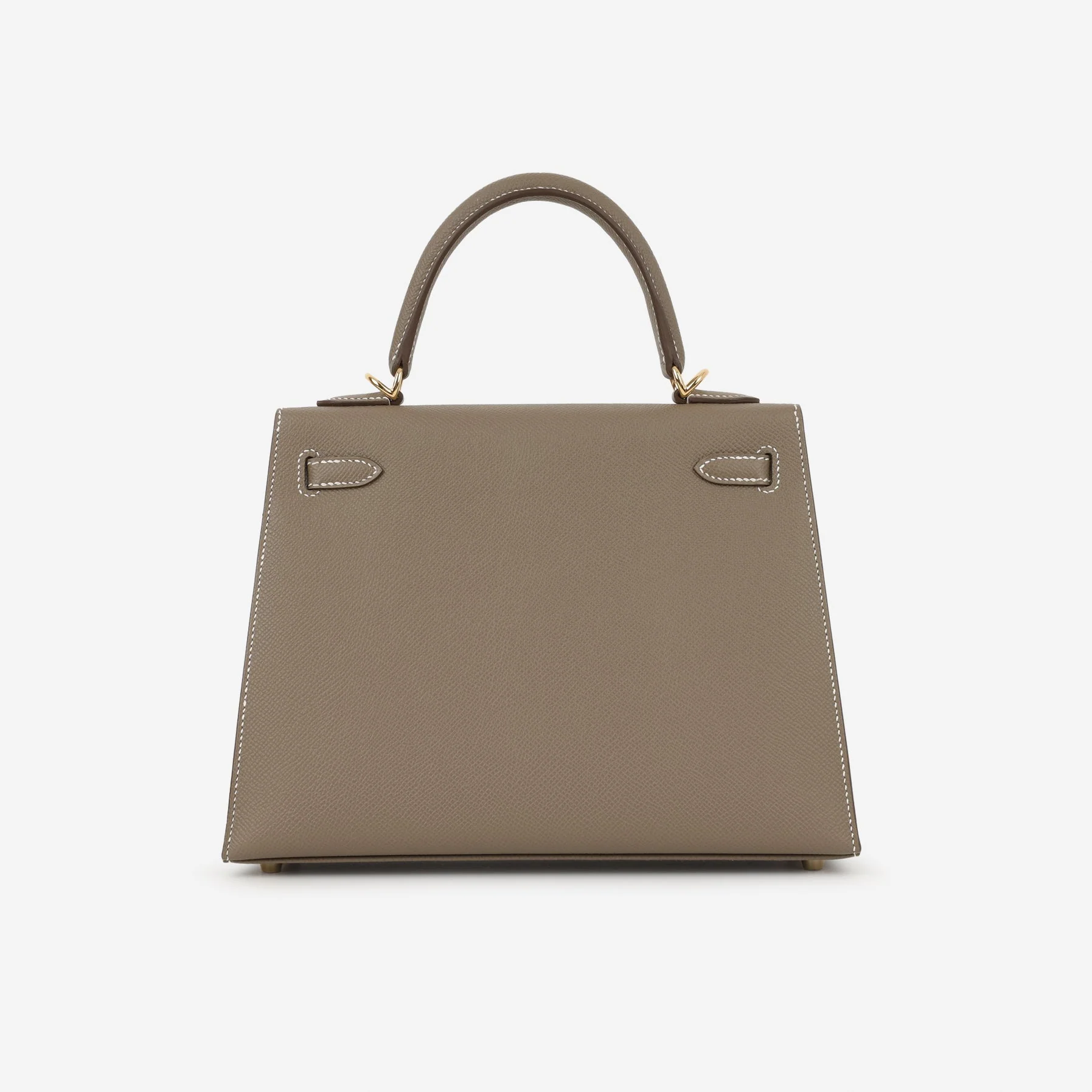 Hermès Kelly 25 - Etoupe Epsom | Gold Hardware - Image 6