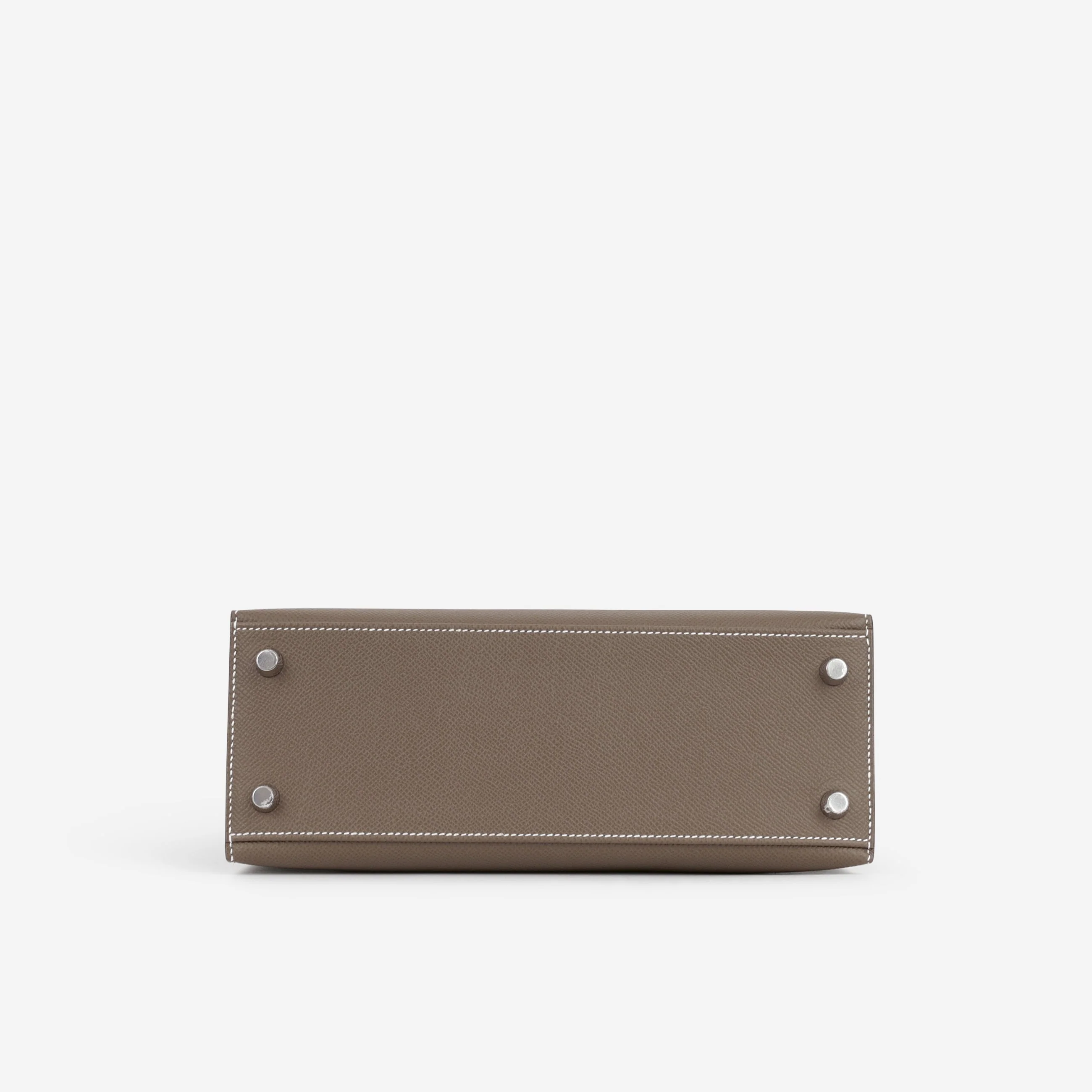 Hermès Kelly 25 - Etoupe Epsom | Palladium Hardware - Image 5