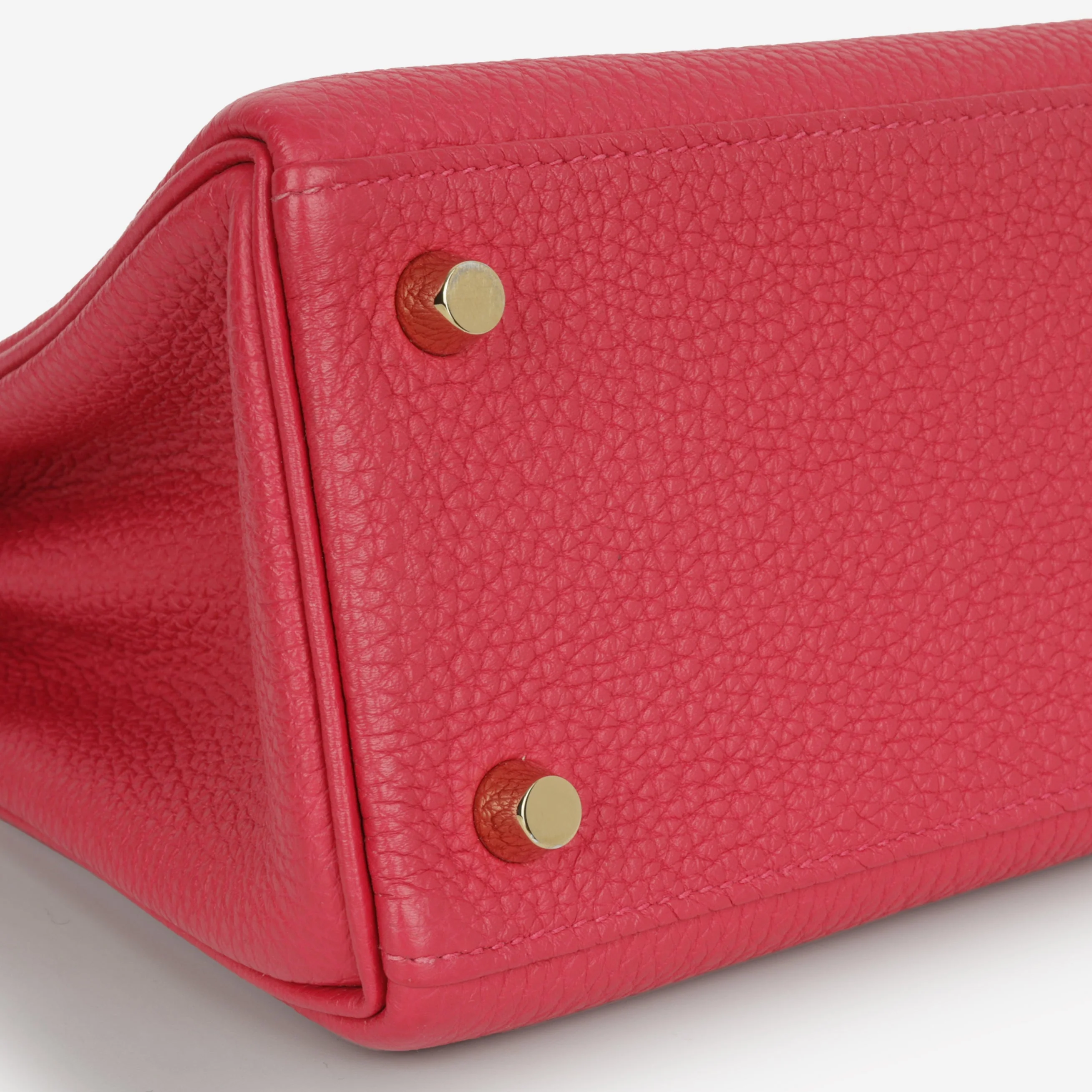 Hermès Kelly 25 - Framboise Togo | Gold Hardware - Image 5